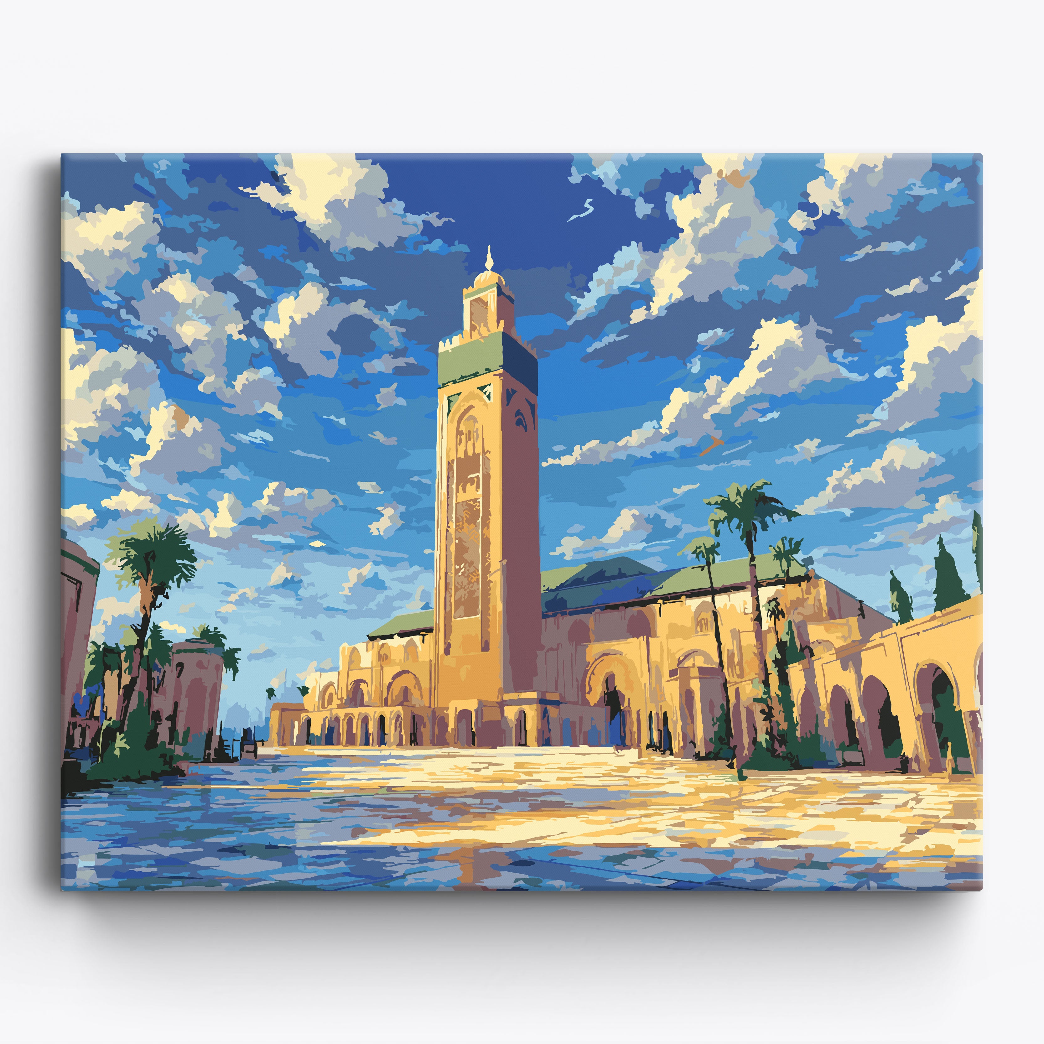 Minimalist Mosque No Frame / 50x40cm