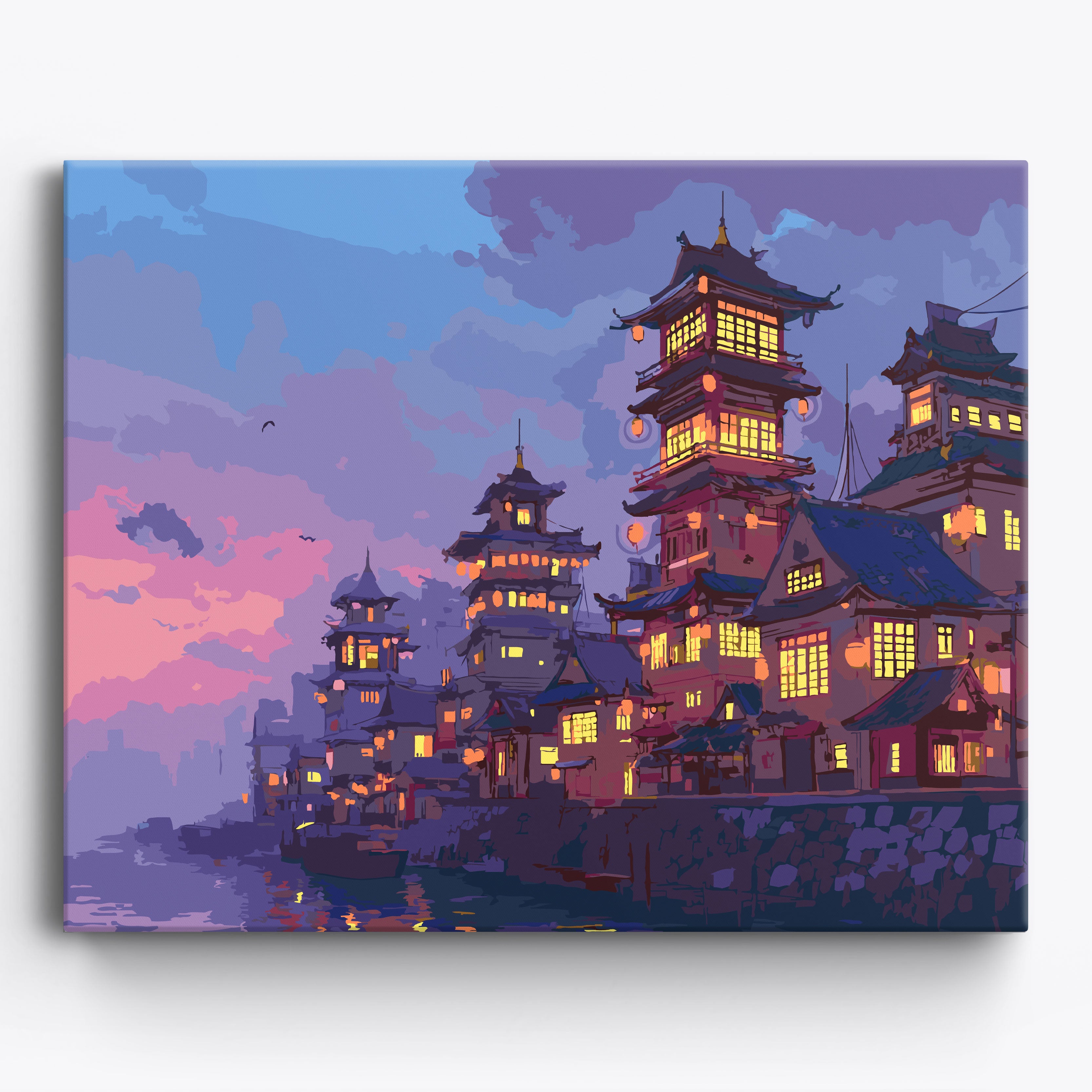 Temple Twilight No Frame / 50x40cm
