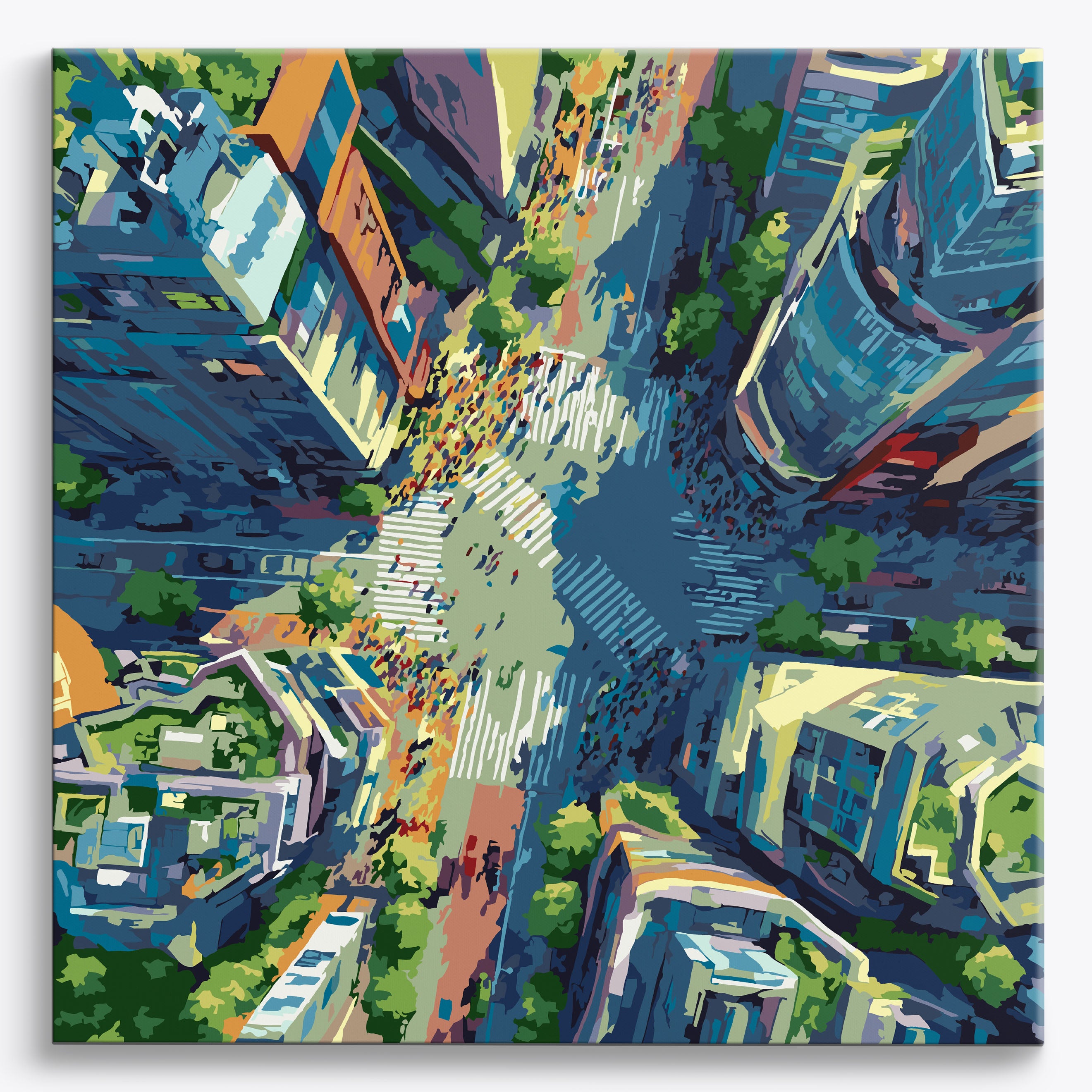 City Spectrum No Frame / 40x40cm