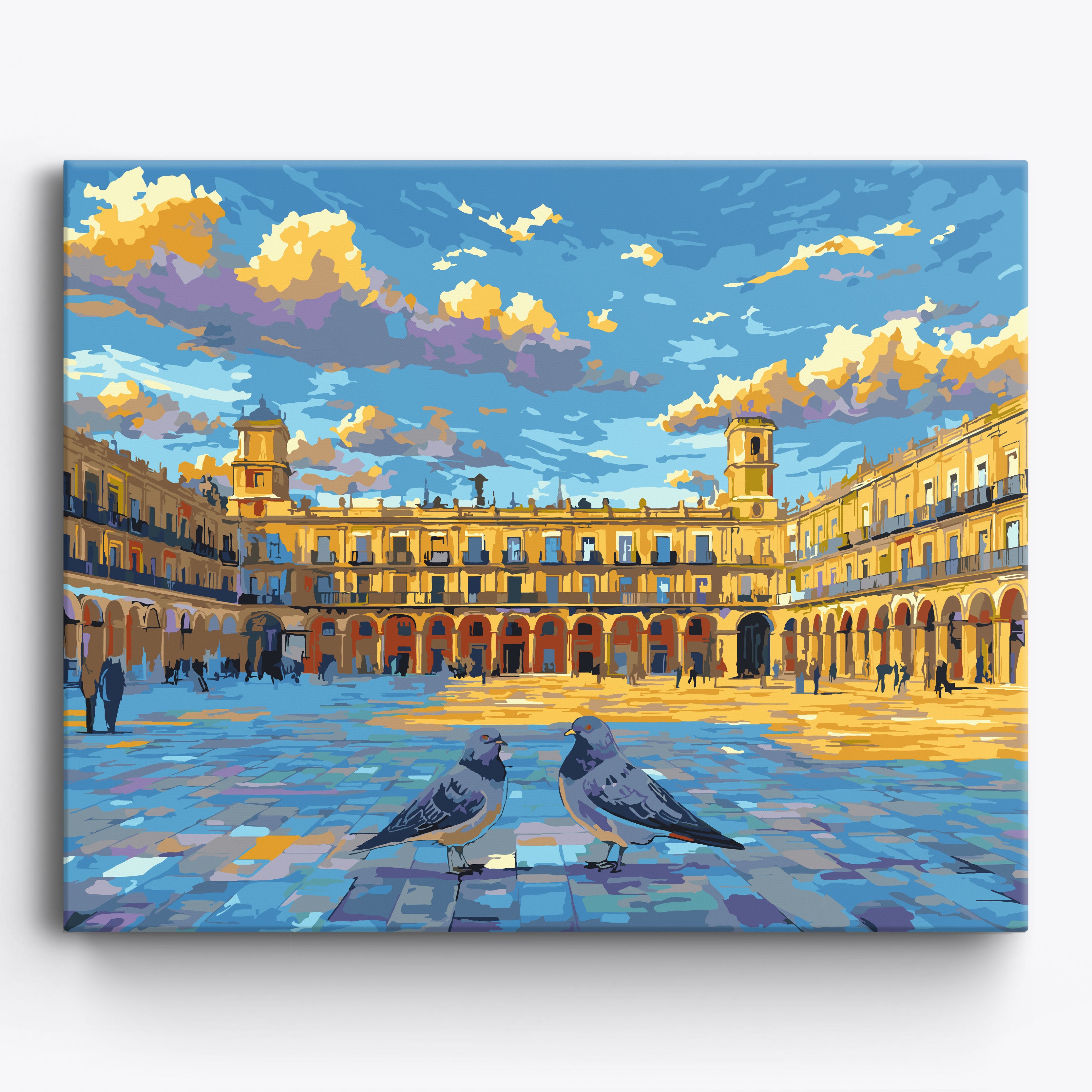 Urban Pigeon Harmony No Frame / 50x40cm