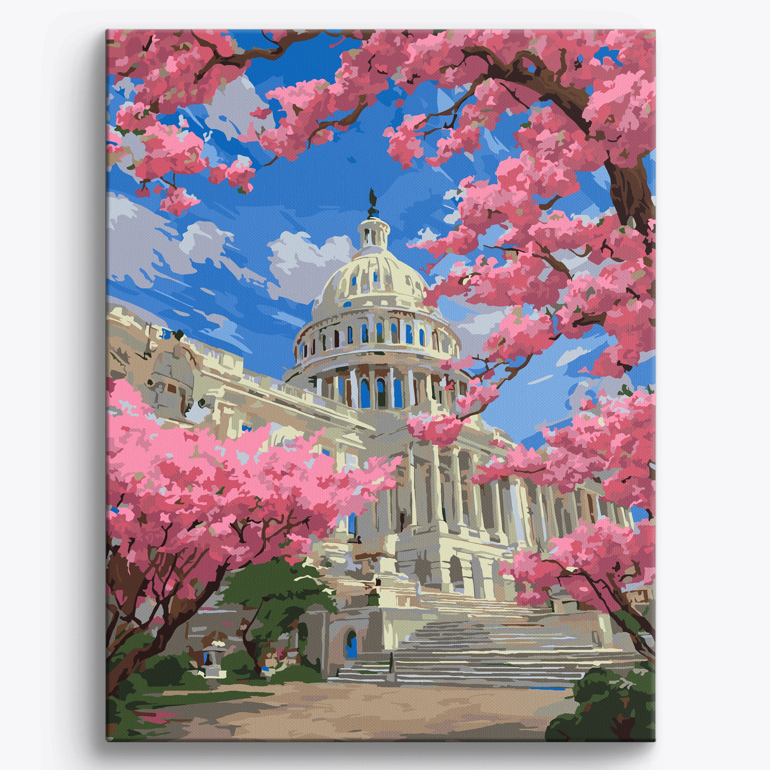 Cherry Columns No Frame / 40x50cm