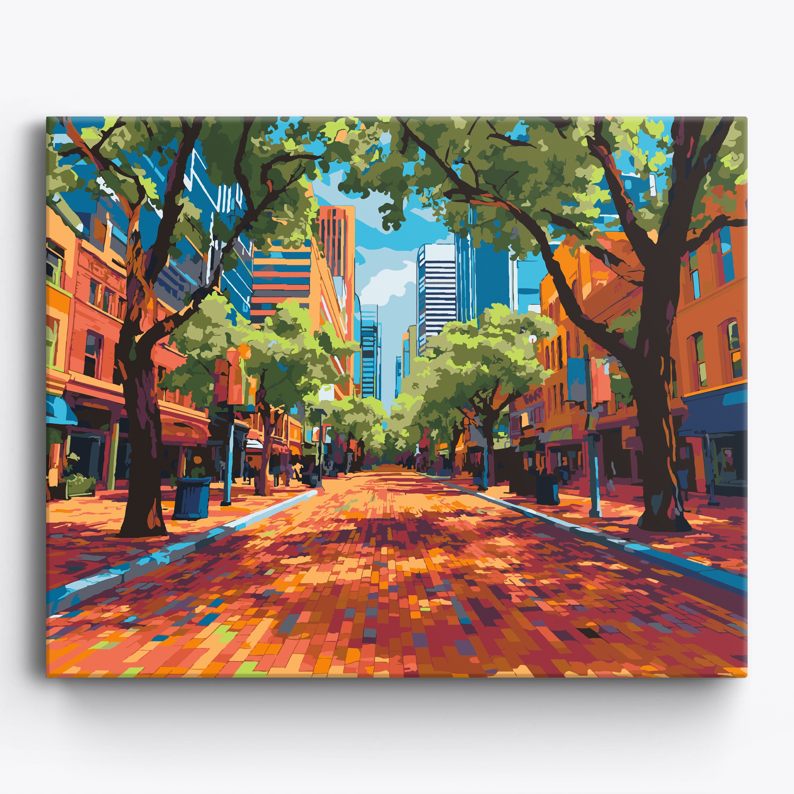 Pixelated Perspective No Frame / 50x40cm