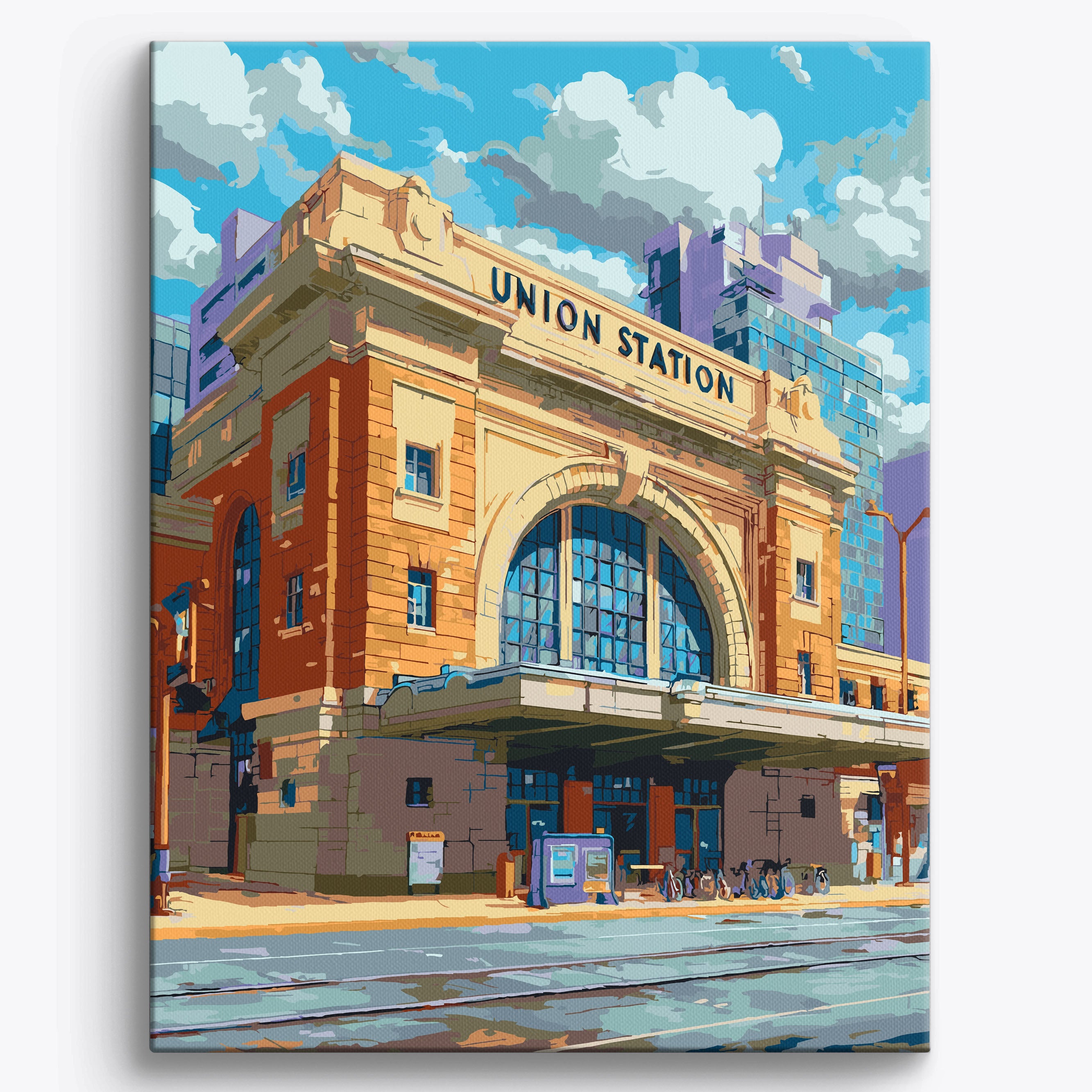 Modern Architectural Union No Frame / 40x50cm