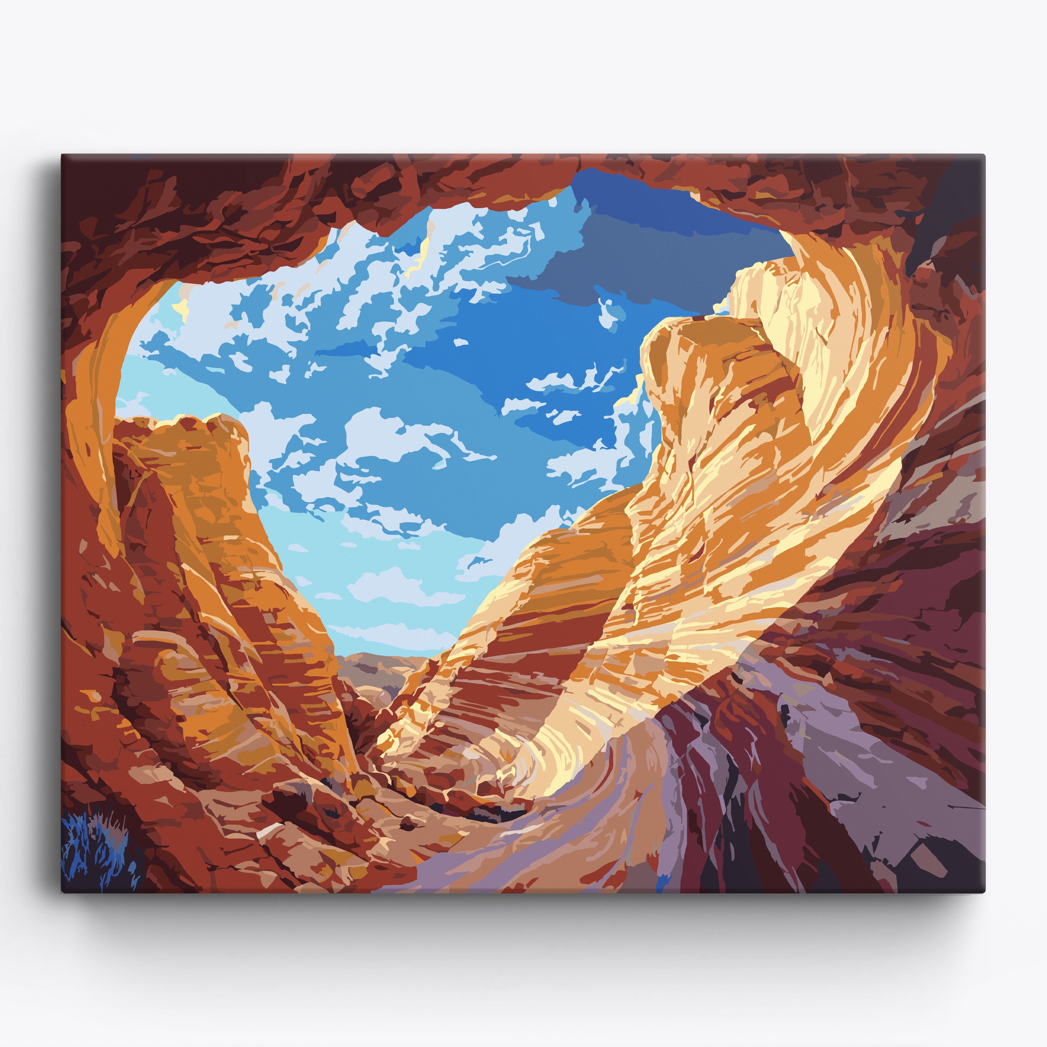 Ethereal Earth Tones No Frame / 50x40cm
