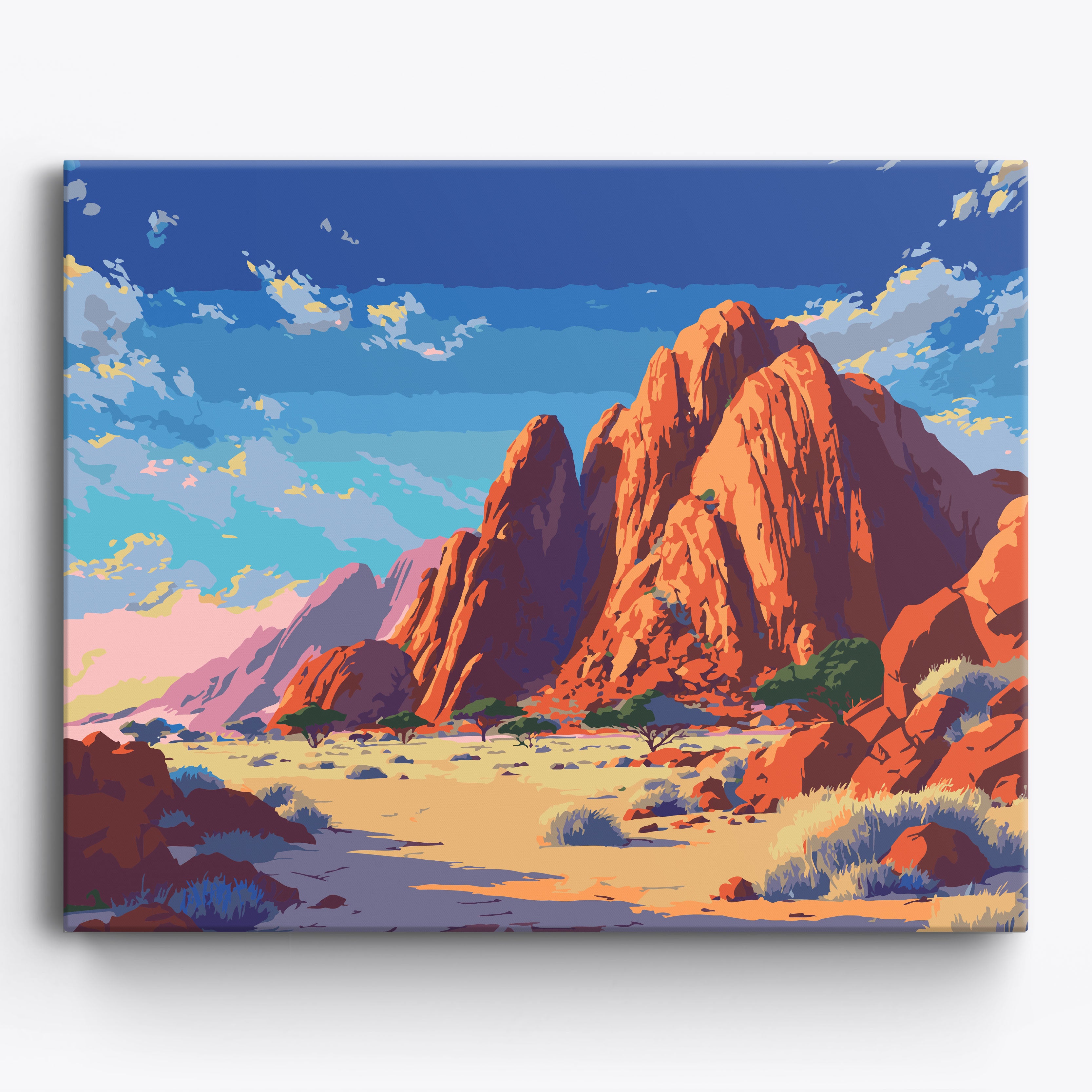 Red Rock Serenity No Frame / 50x40cm