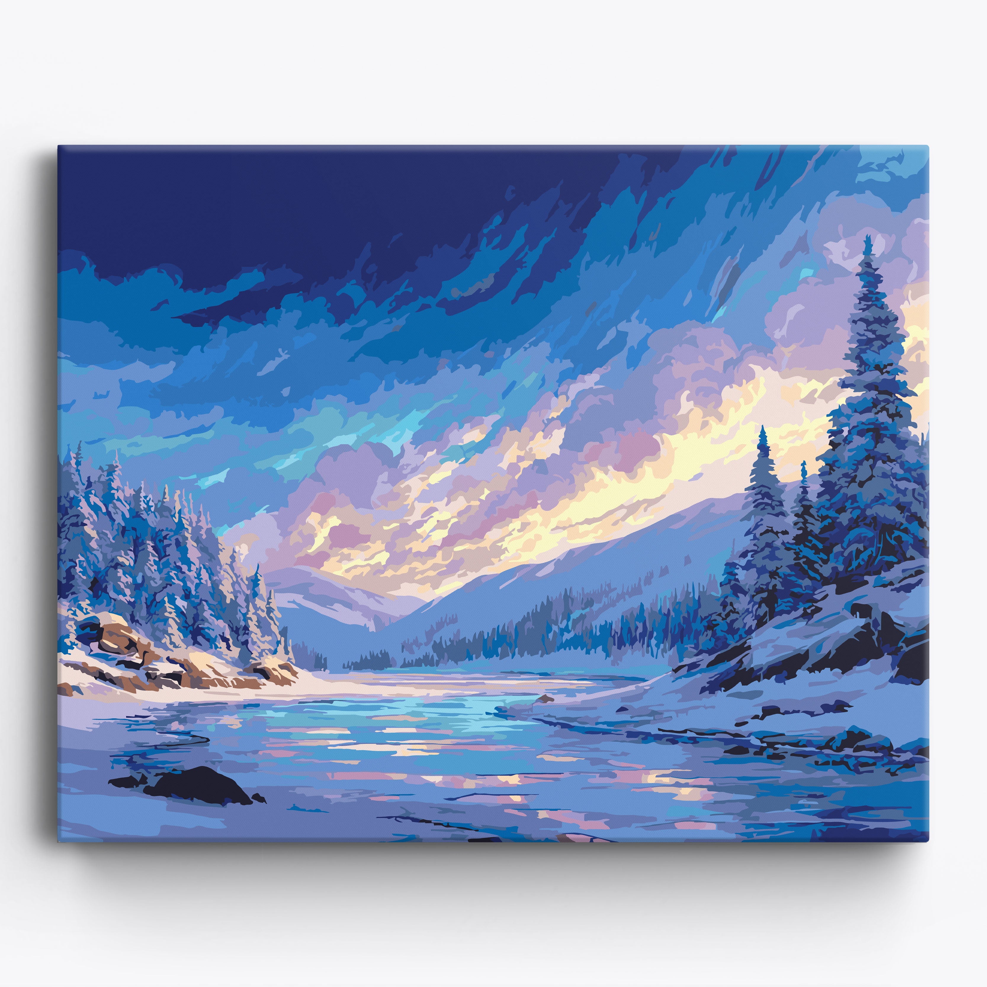 Frozen Serenity No Frame / 50x40cm