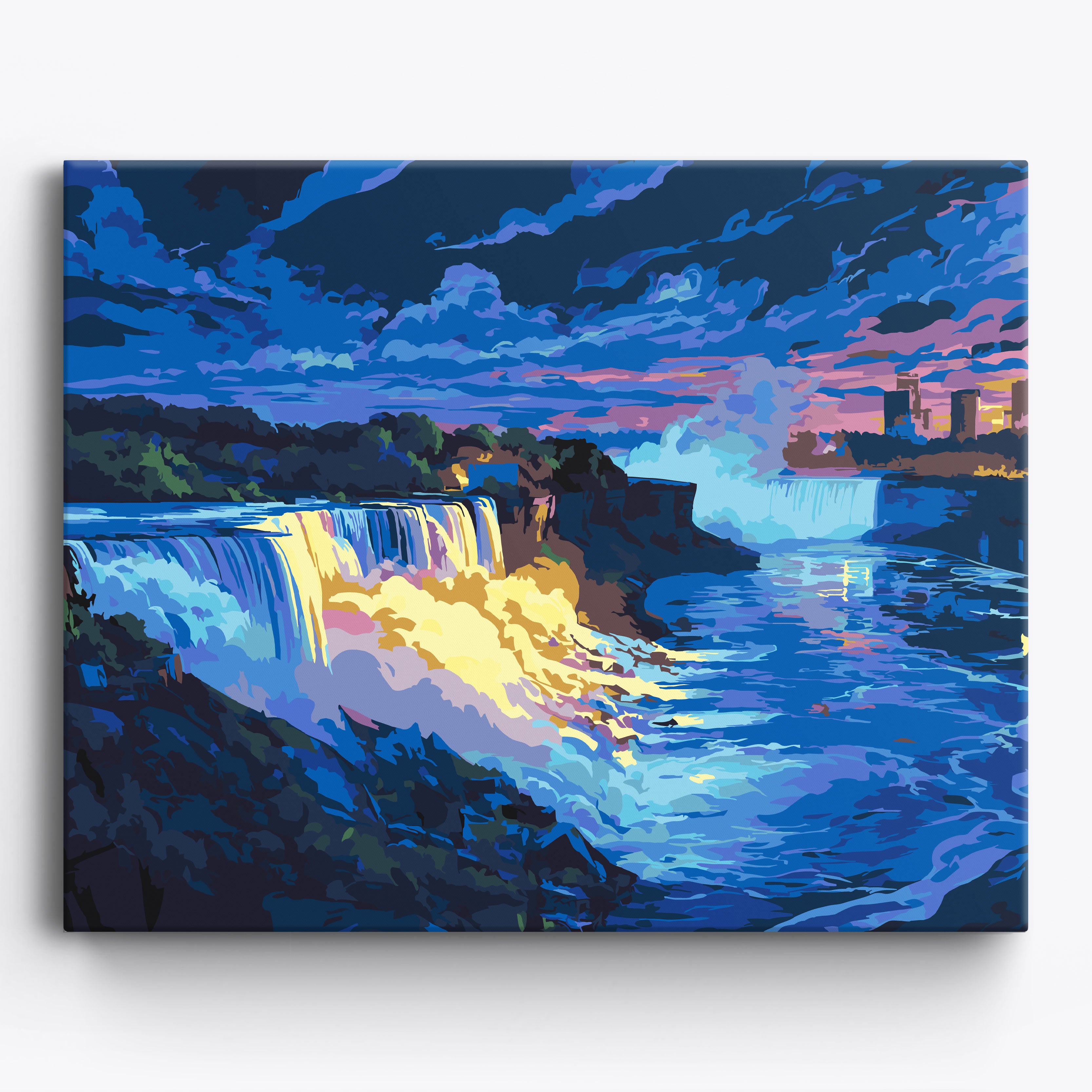 Silent Cascade No Frame / 50x40cm