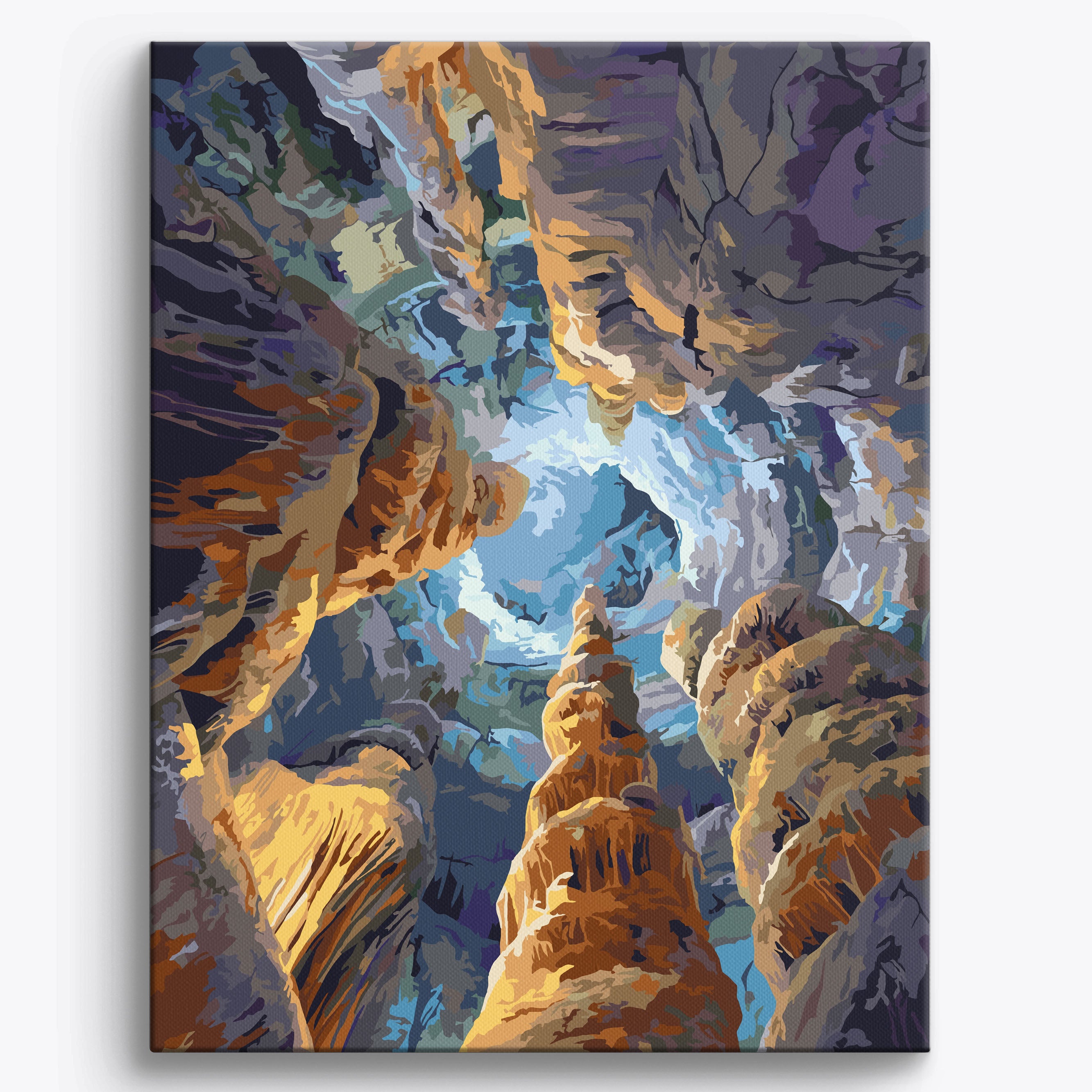 Mammoth Shadows No Frame / 40x50cm