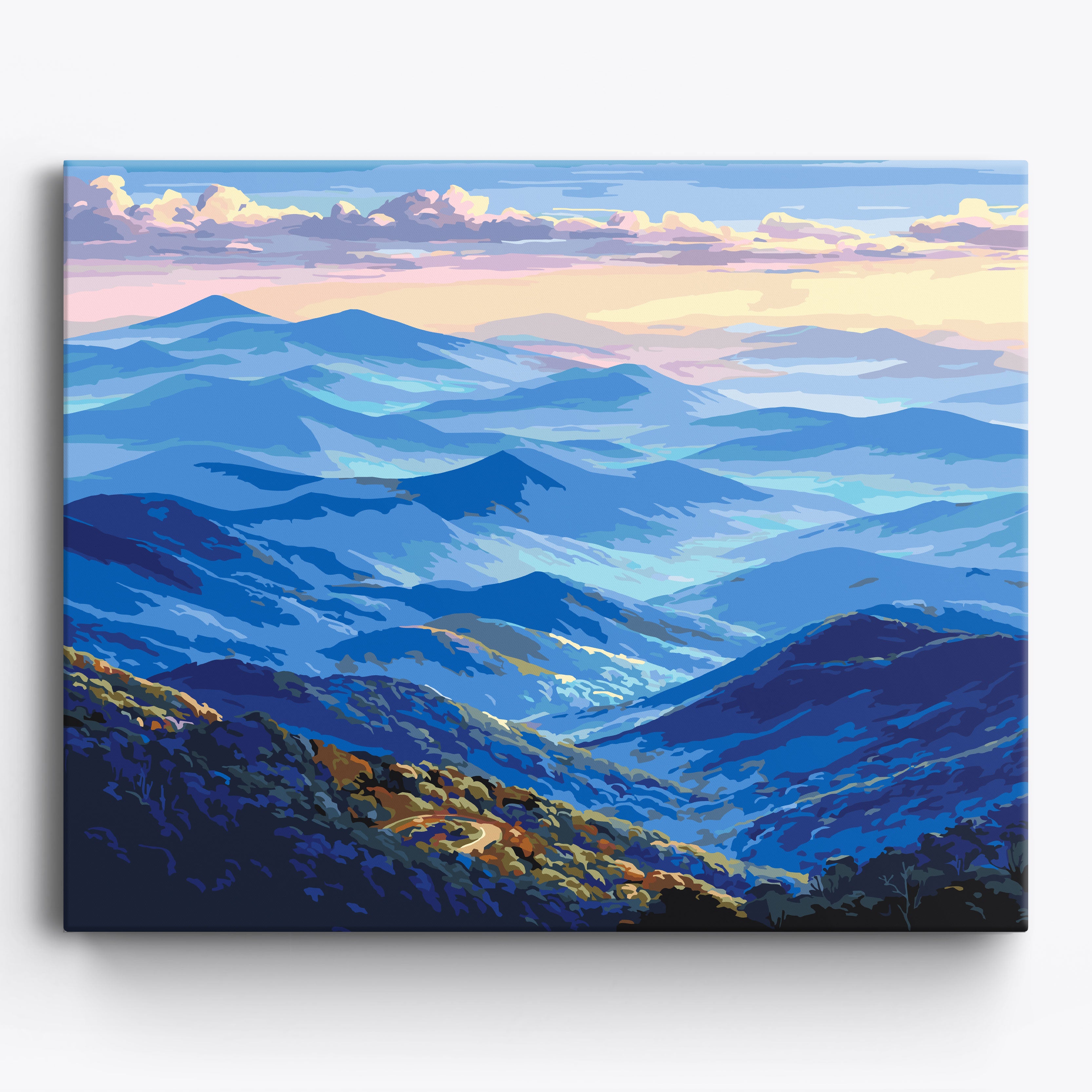 Indigo Horizon No Frame / 50x40cm