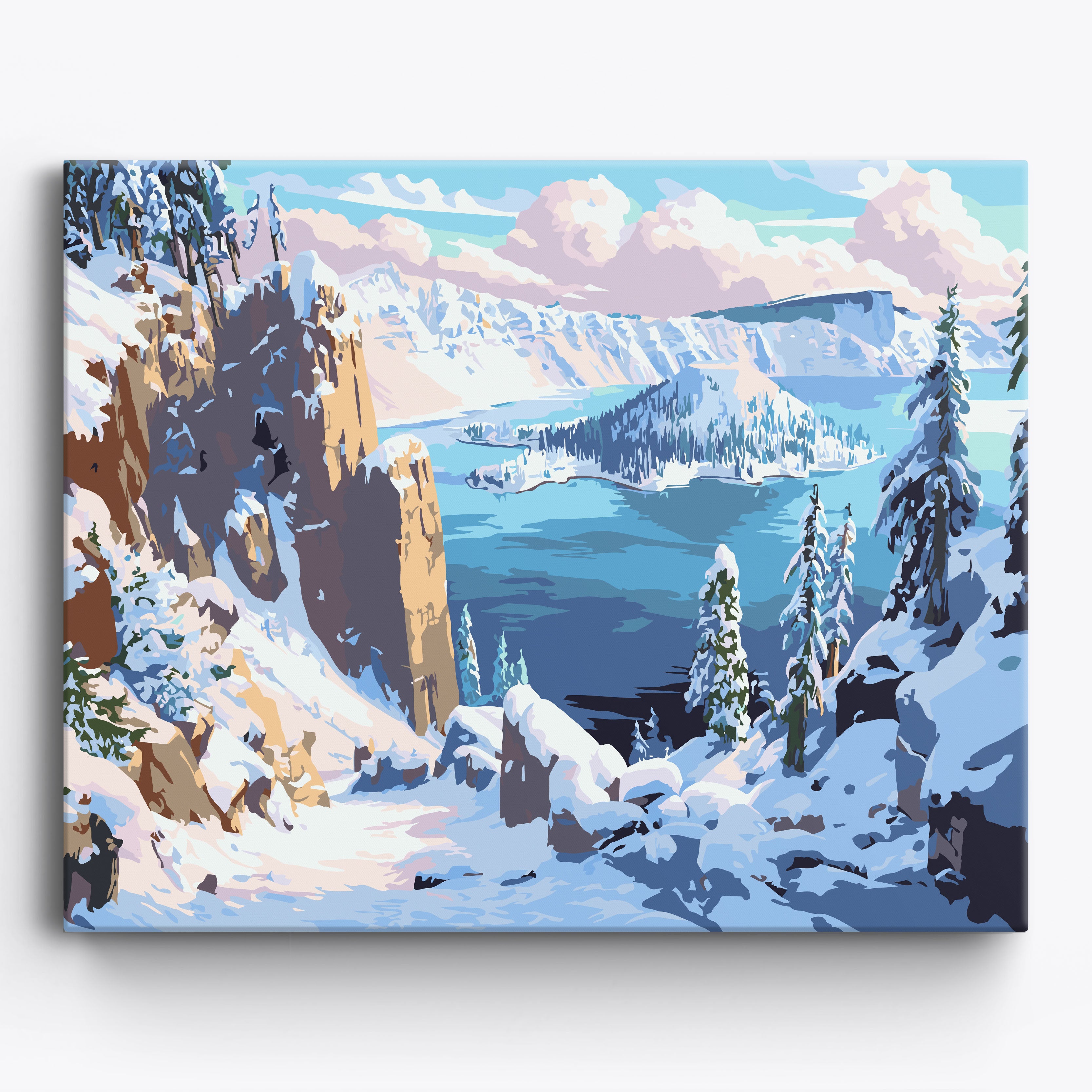 Icy Caldera No Frame / 50x40cm