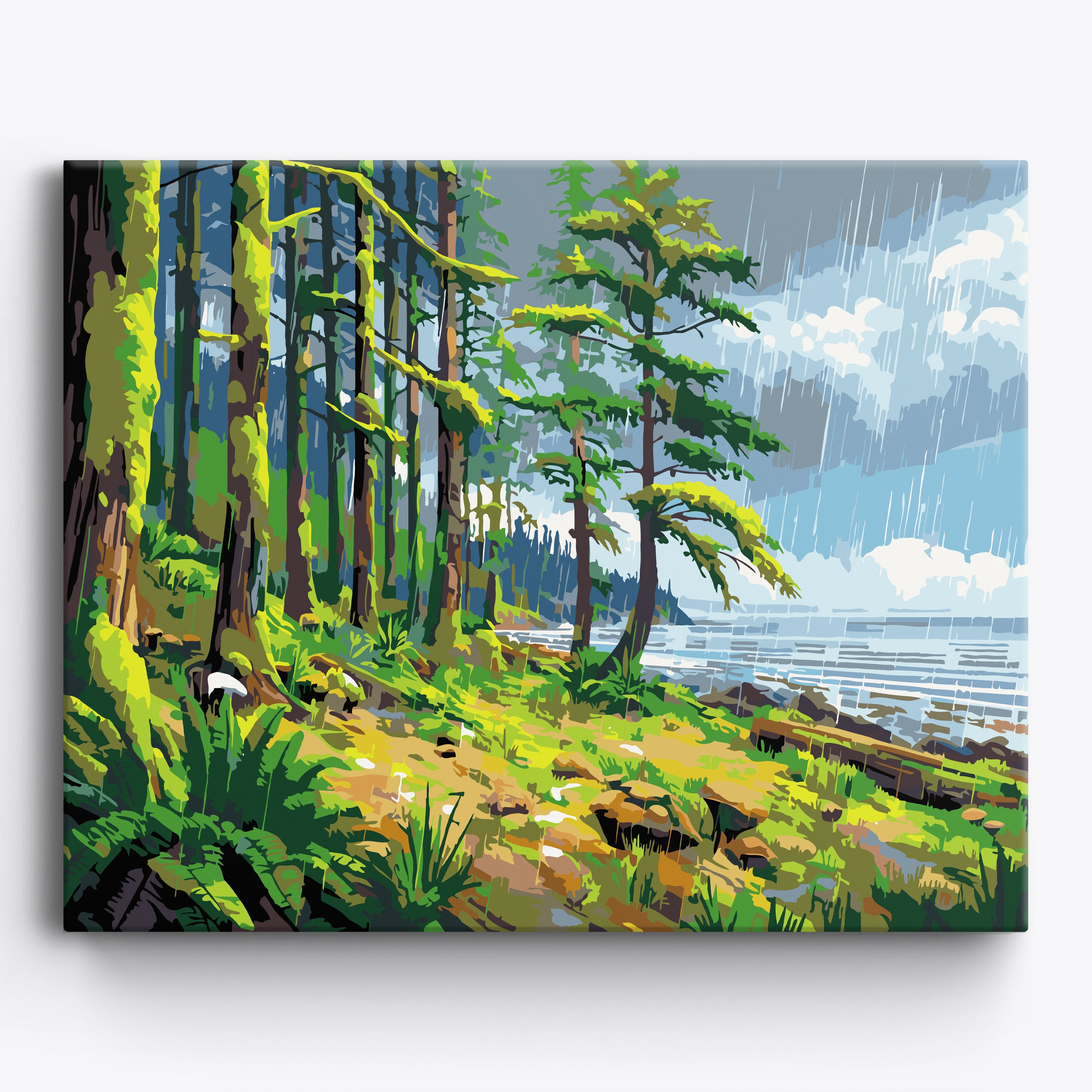 Rainforest Rhythms No Frame / 50x40cm