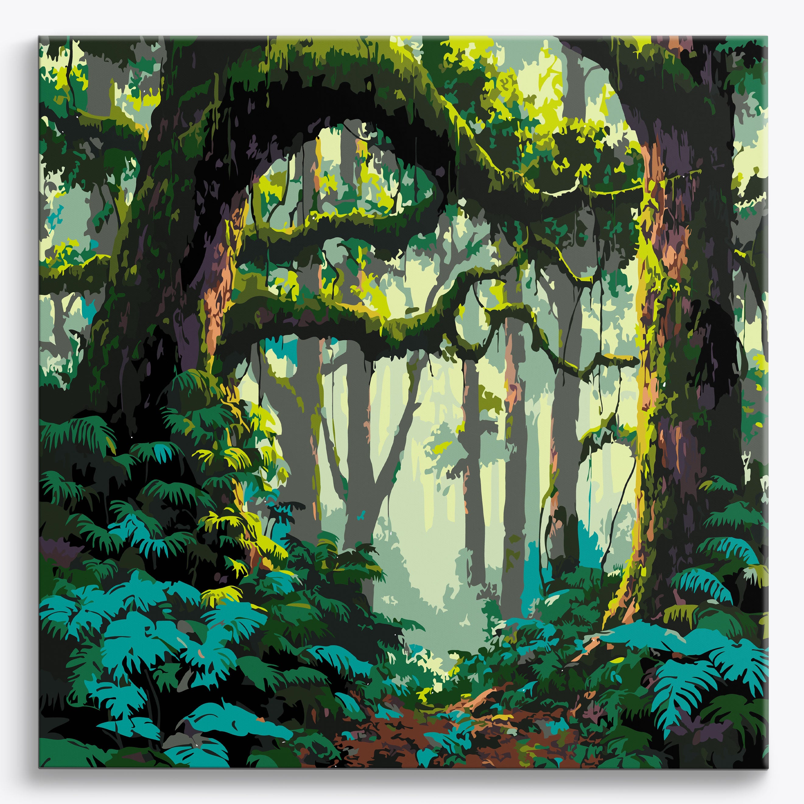 Verdant Canopy No Frame / 40x40cm