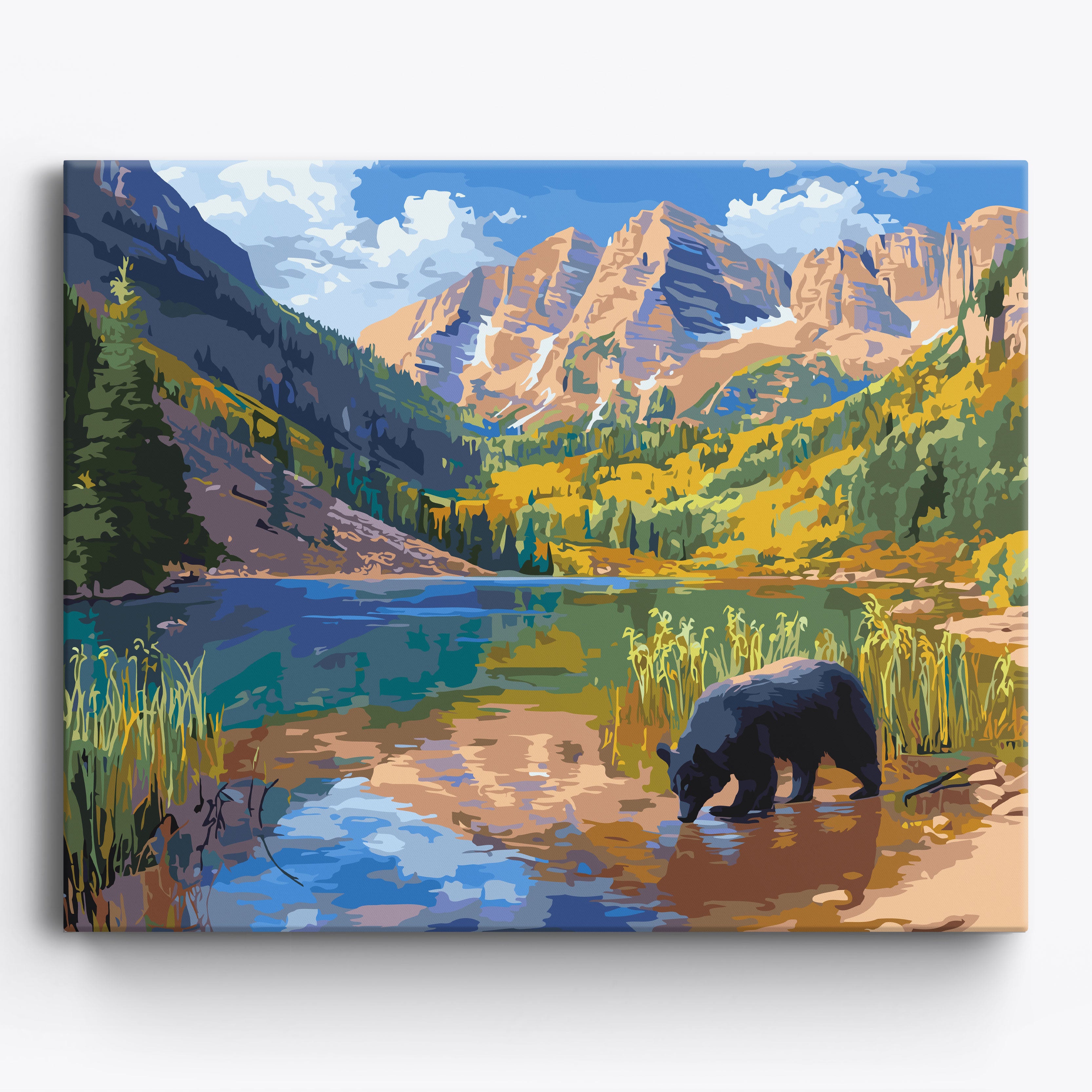 Mountain Oasis No Frame / 50x40cm