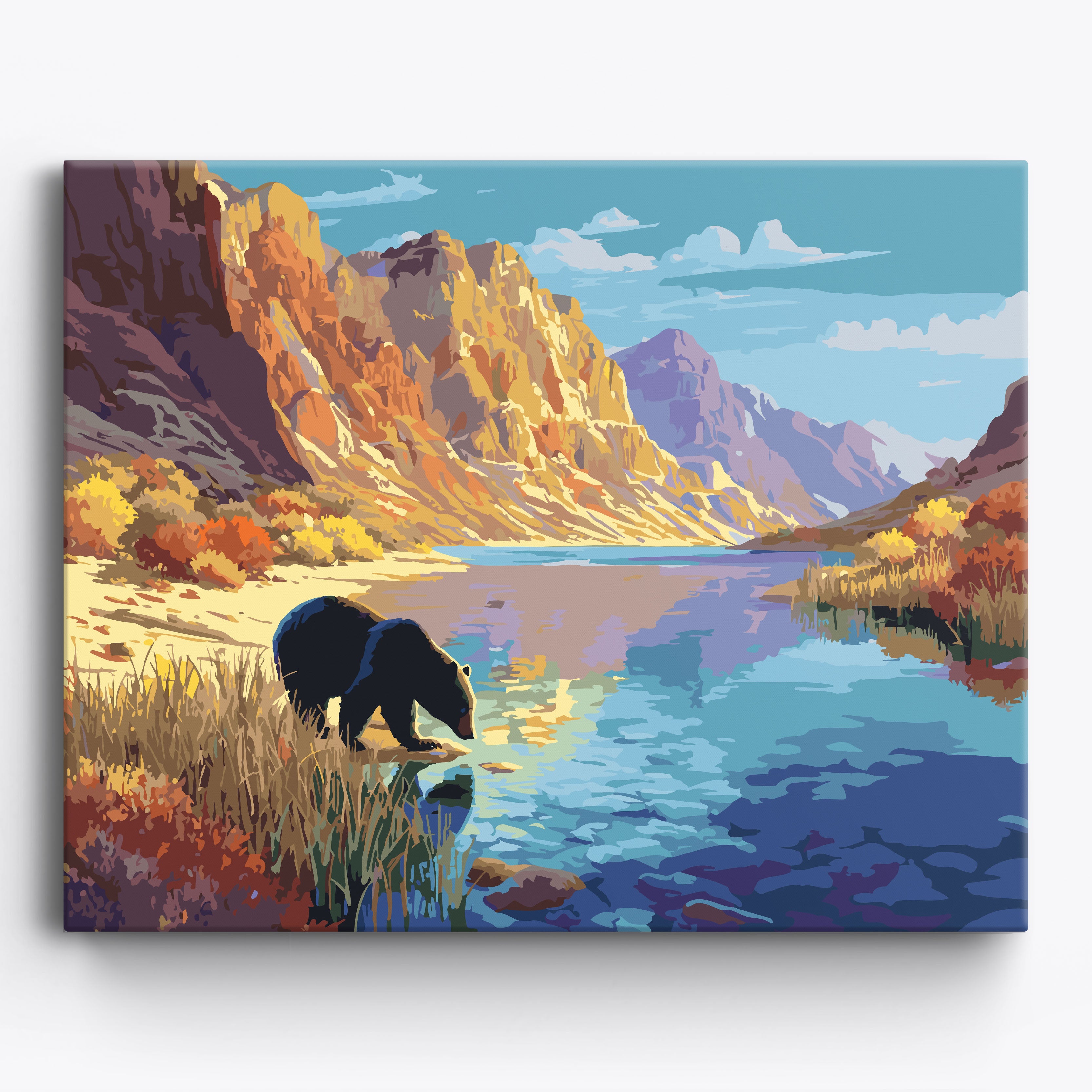 Mountainside Serenity No Frame / 50x40cm