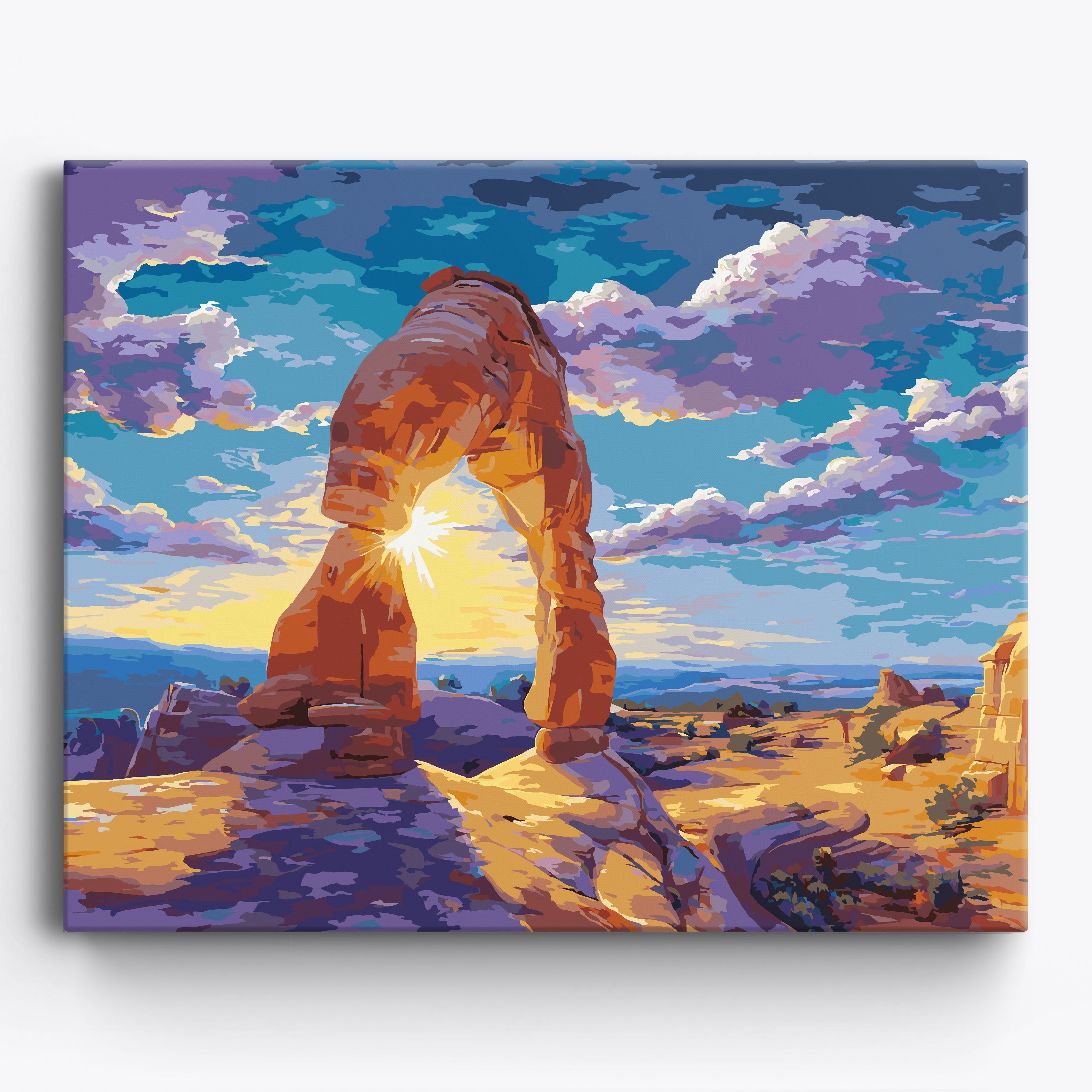 Vibrant Arch No Frame / 50x40cm