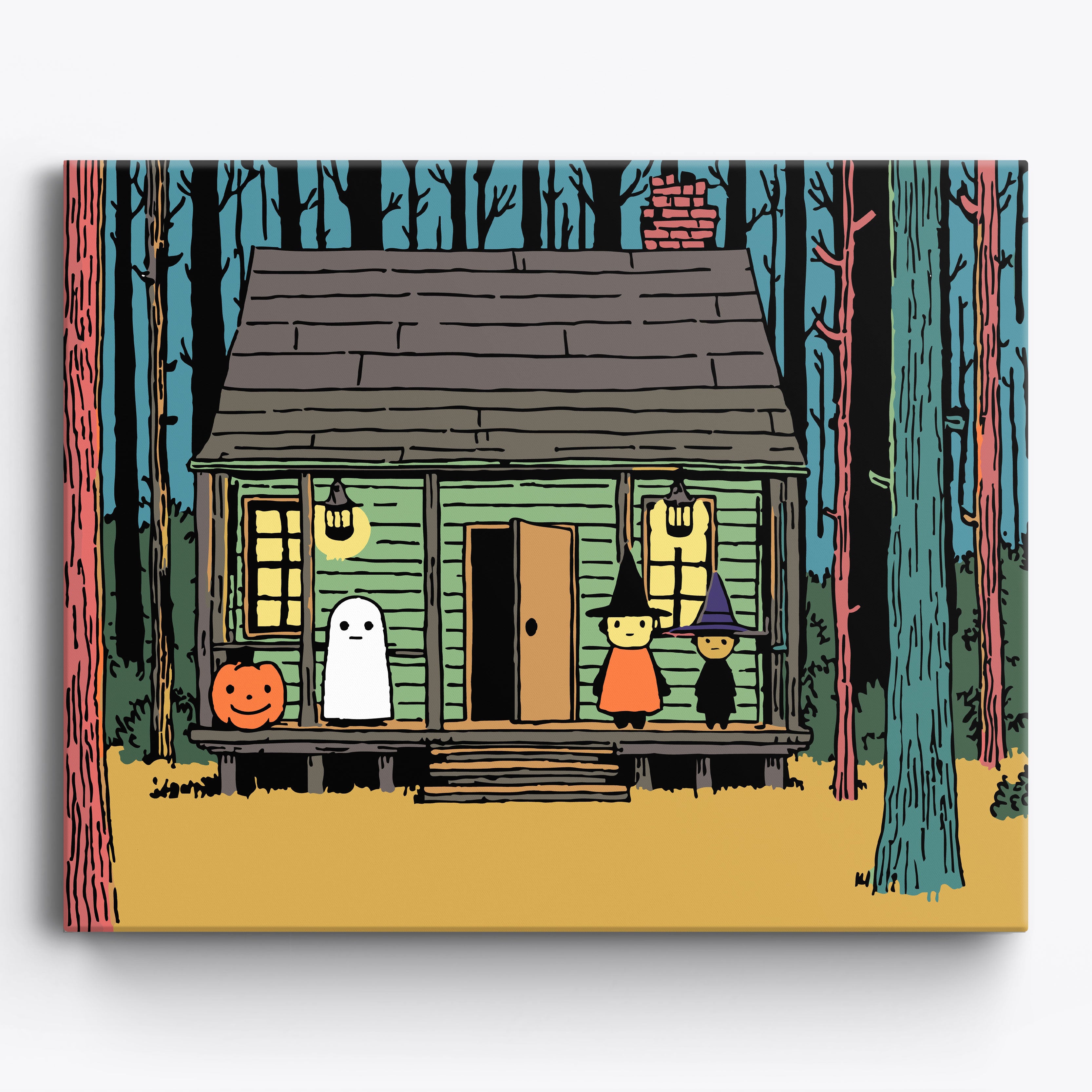 Haunted Gathering No Frame / 50x40cm