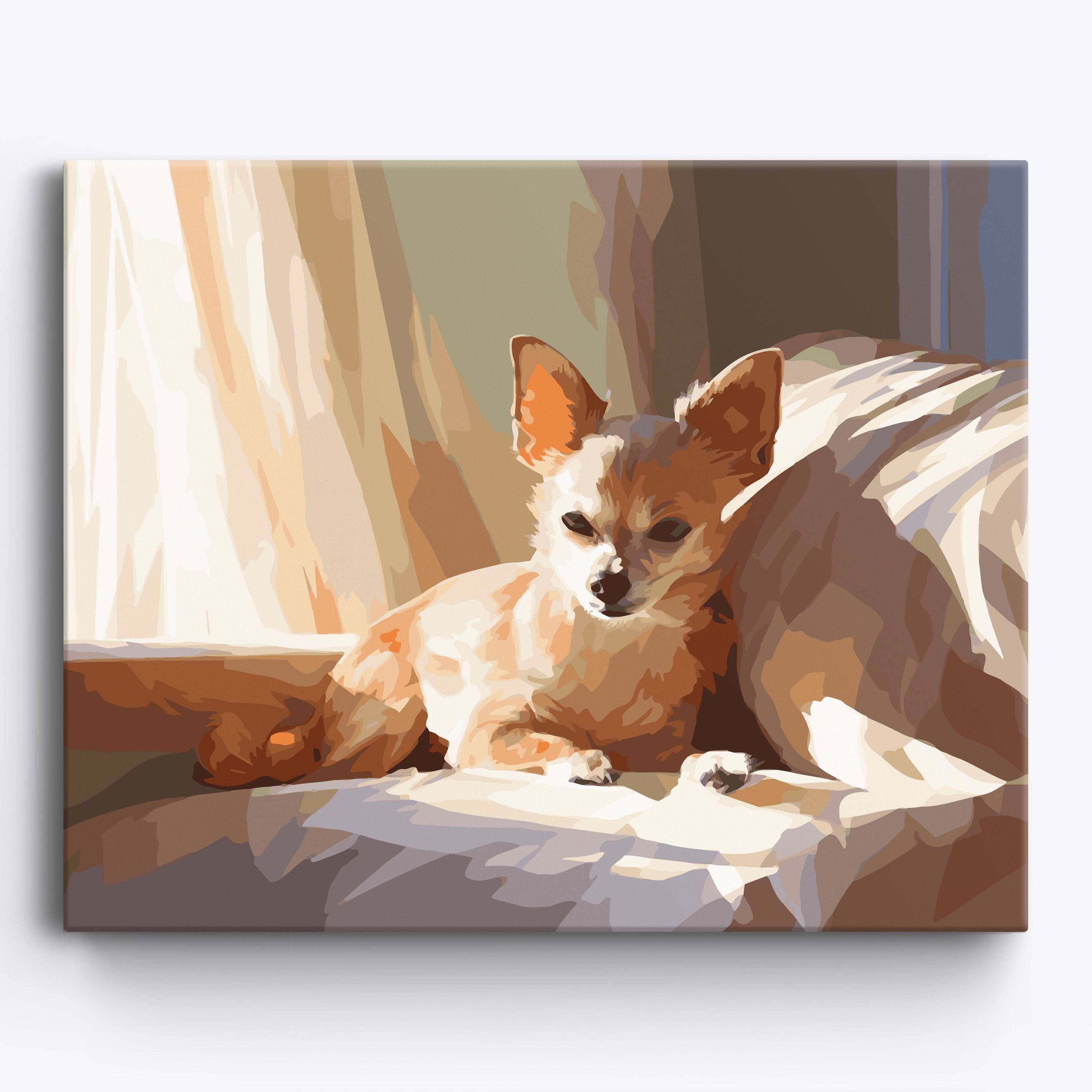 Chihuahua Charm Framed / 50x40cm