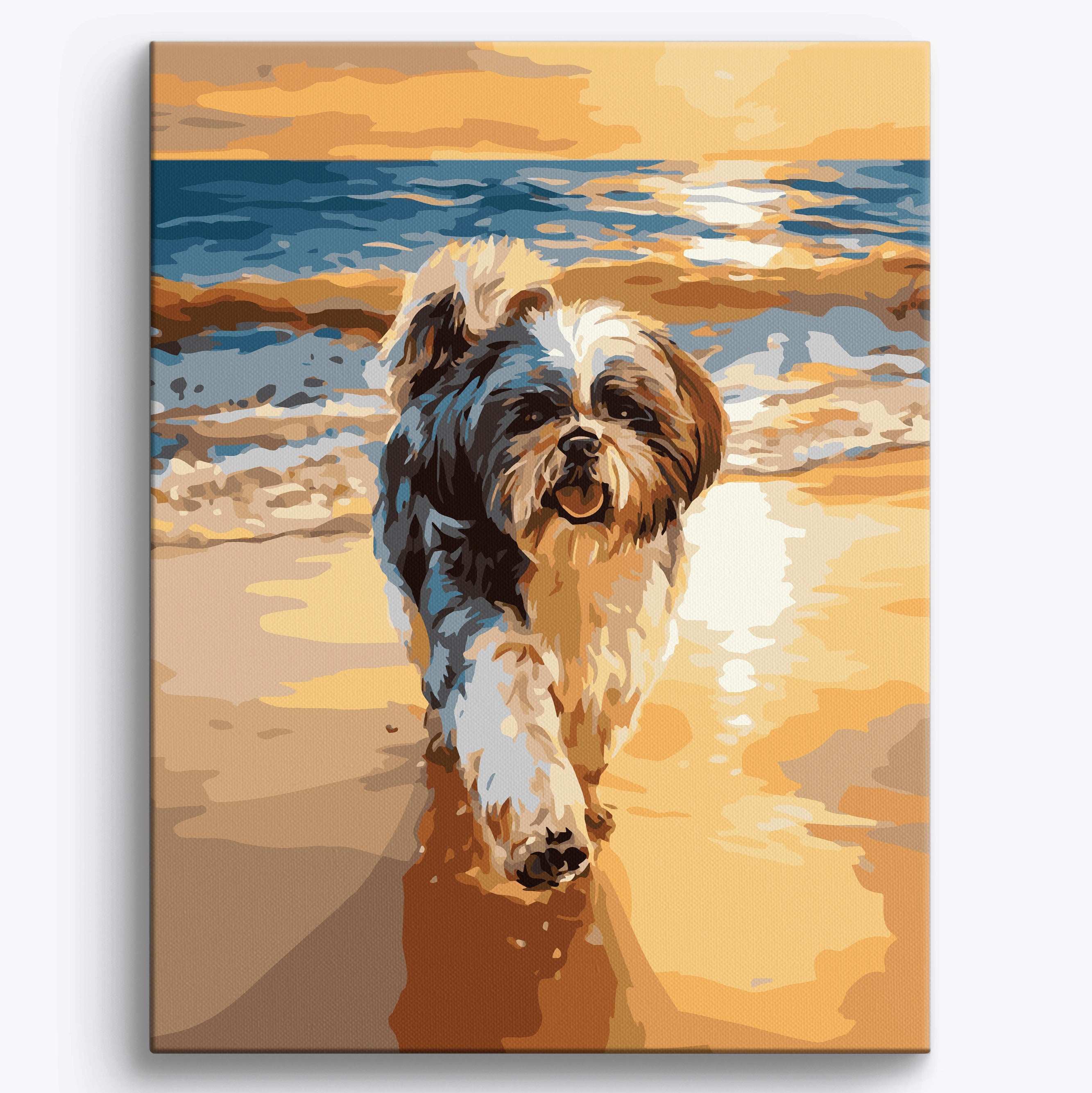 Havanese Beach No Frame / 40x50cm