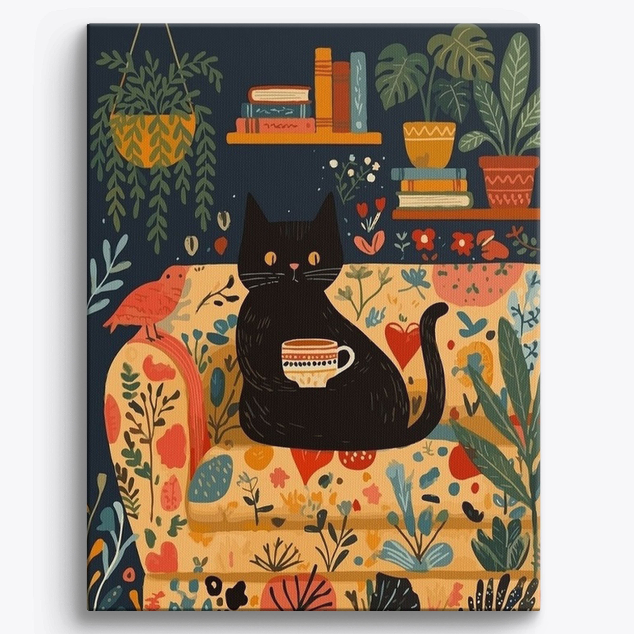 Cozy Tea Kitten