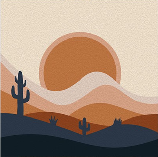 Mini-kit "Desert Sunset Overpass