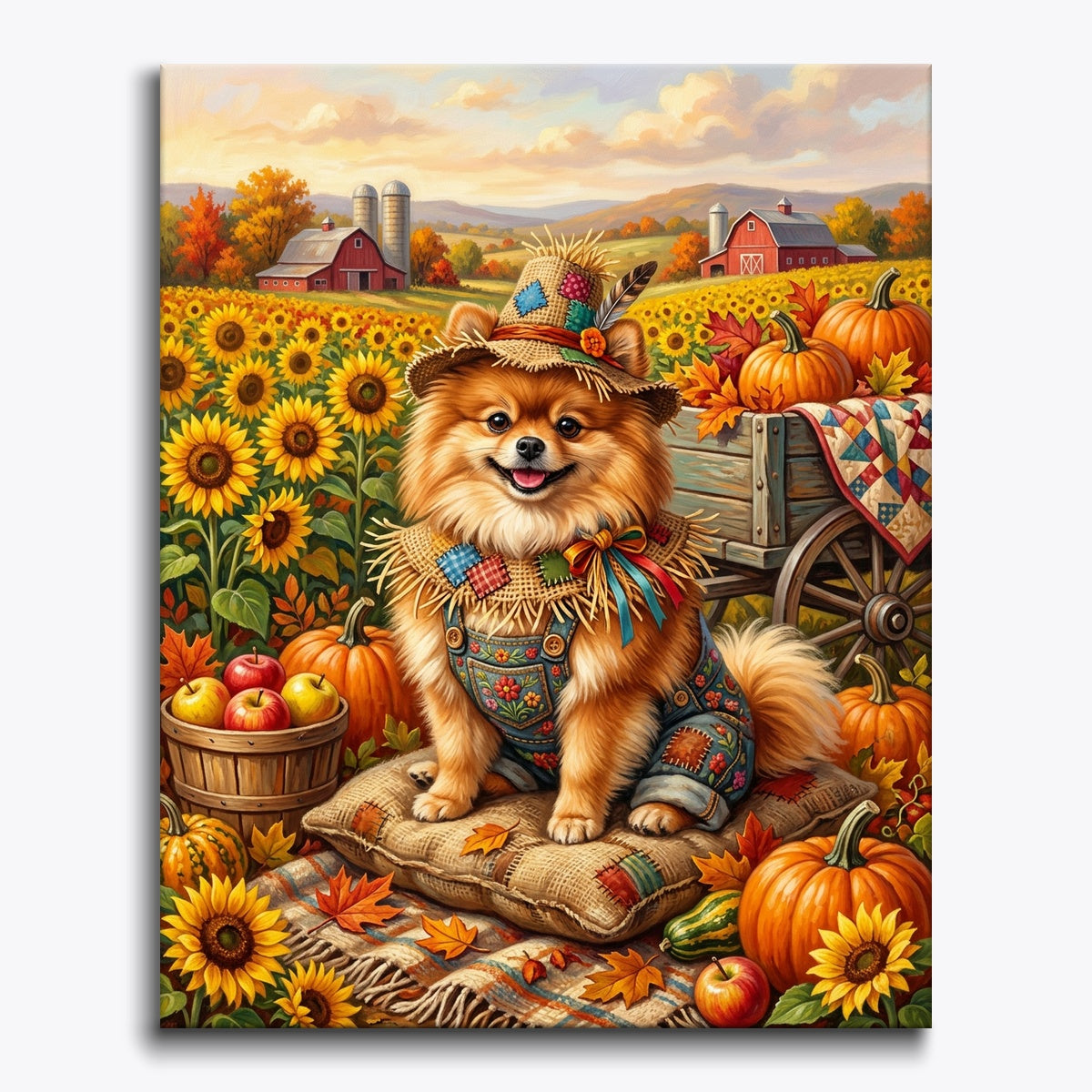 Scarecrow Pomeranian