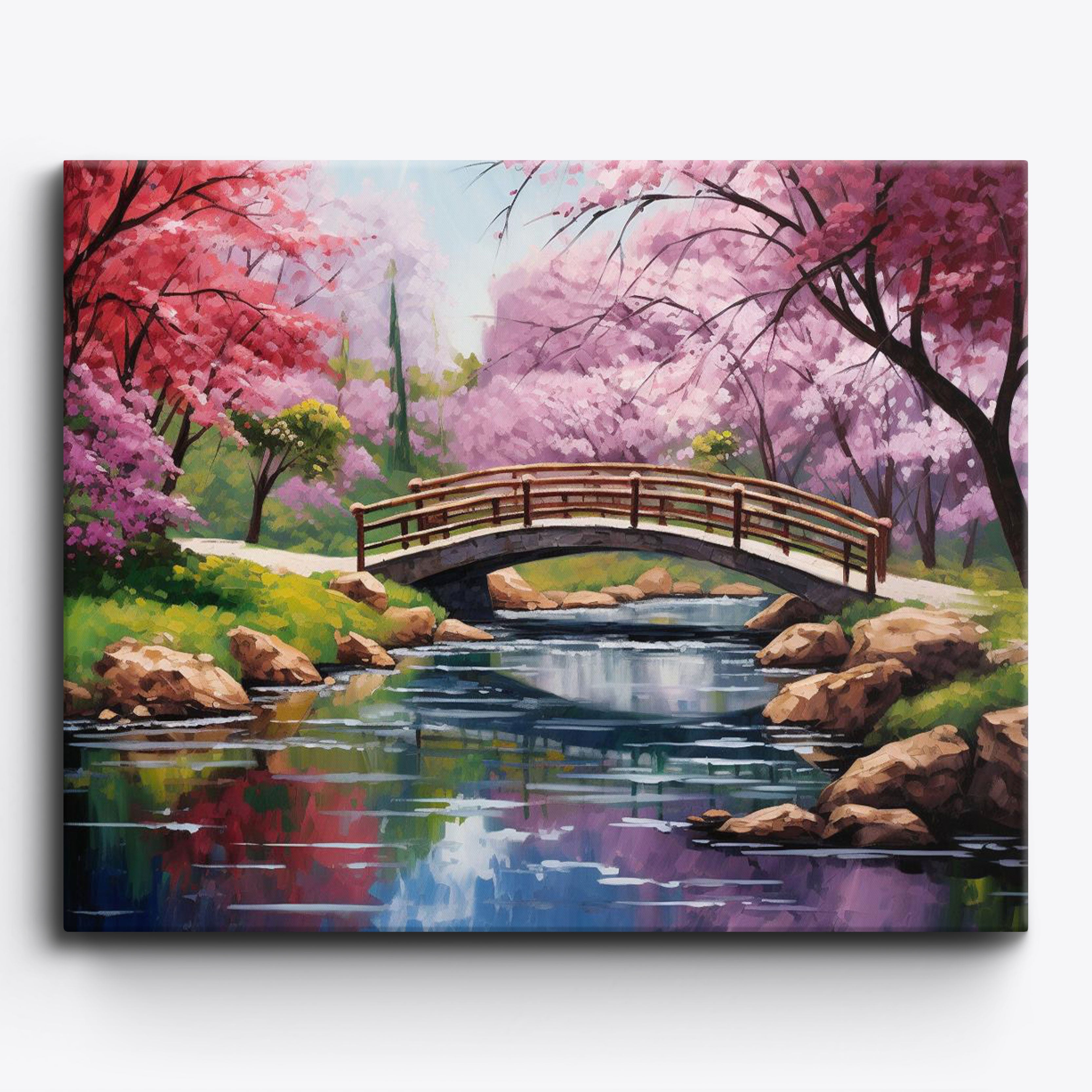 Ponte dei ciliegi in fiore n. 2