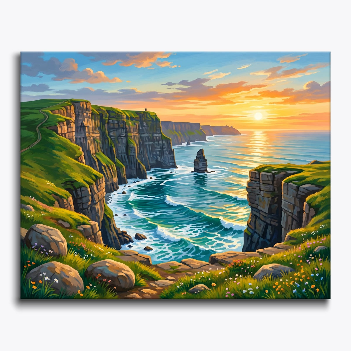 Cliffside Sunset