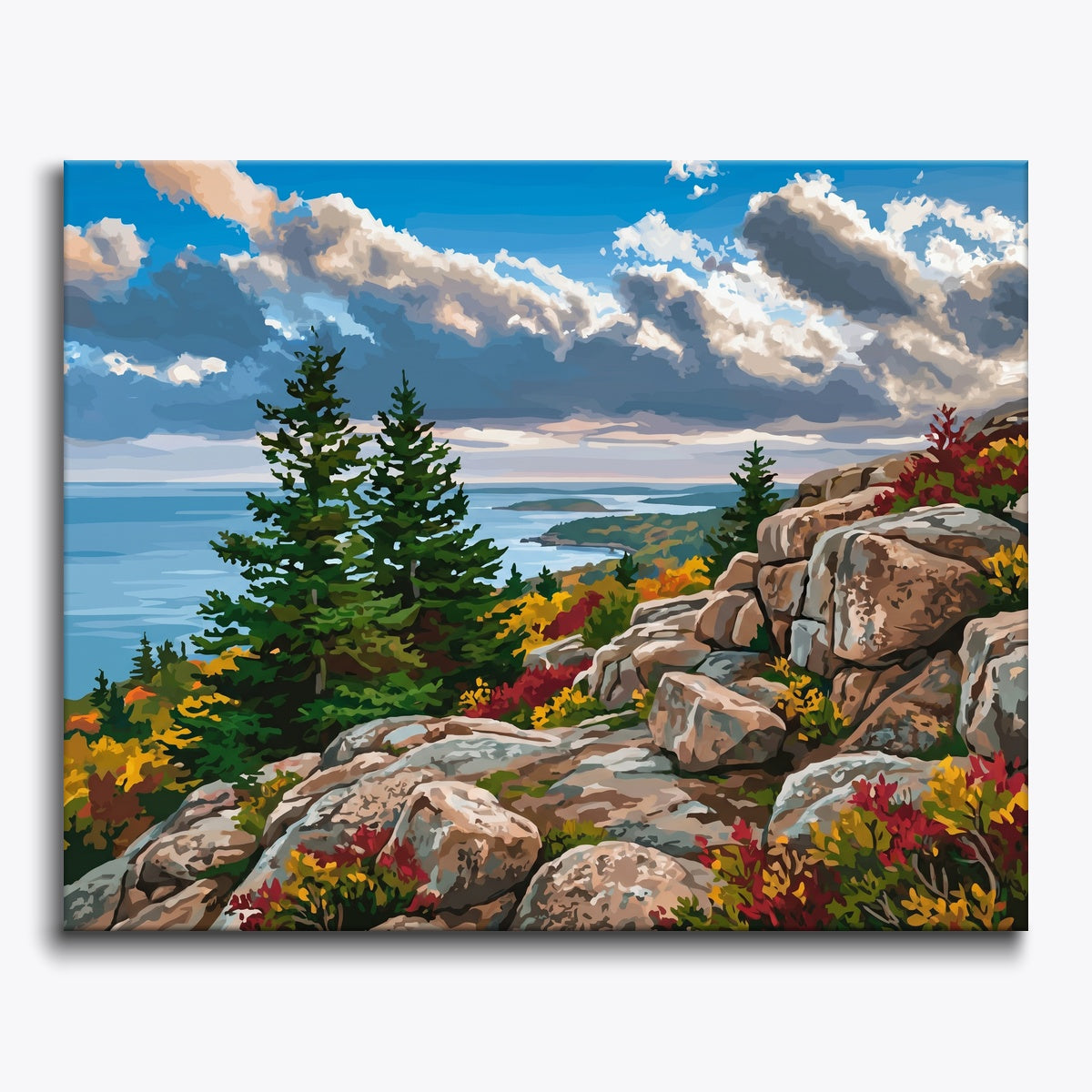 Coastal Autumn View