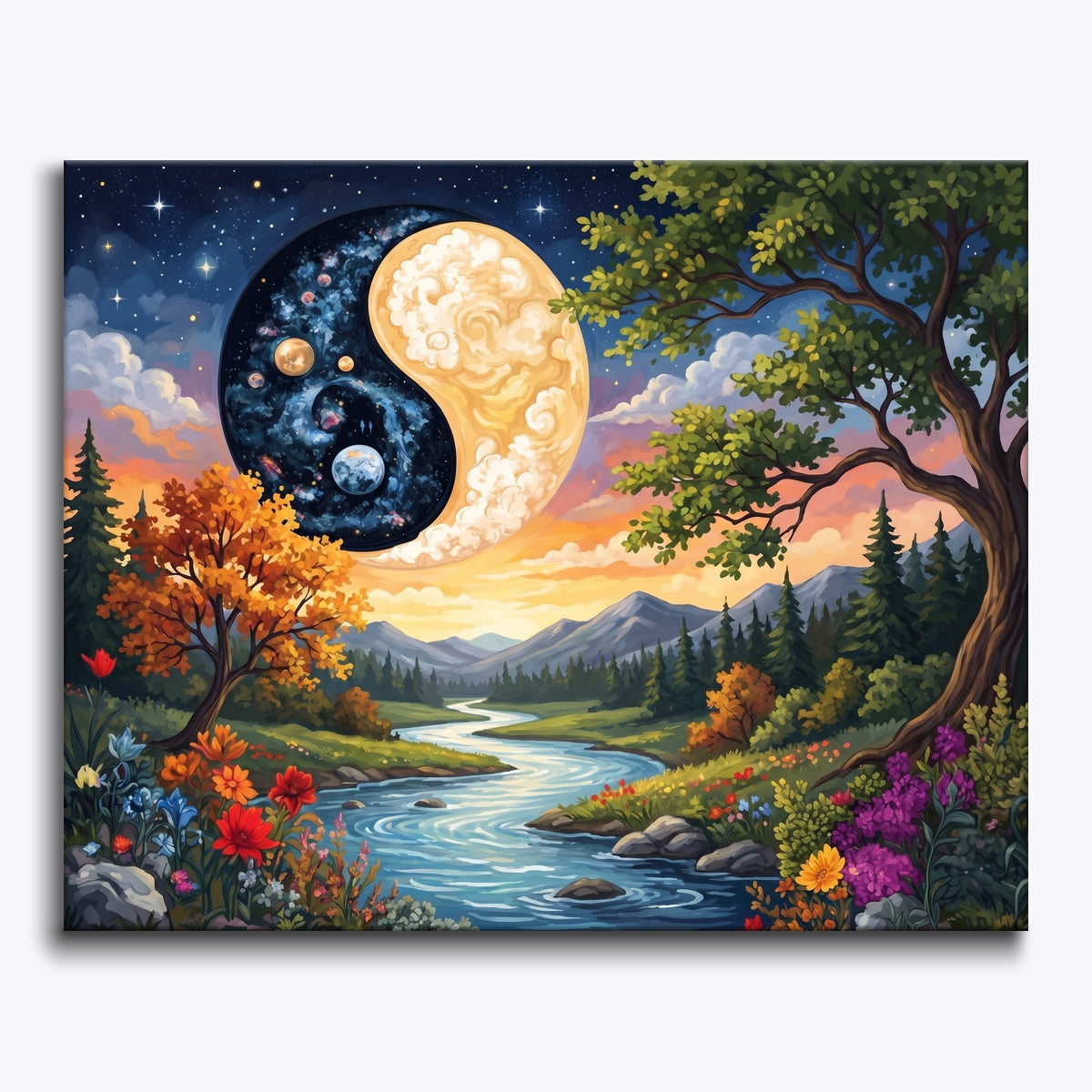 Cosmic Yin Yang