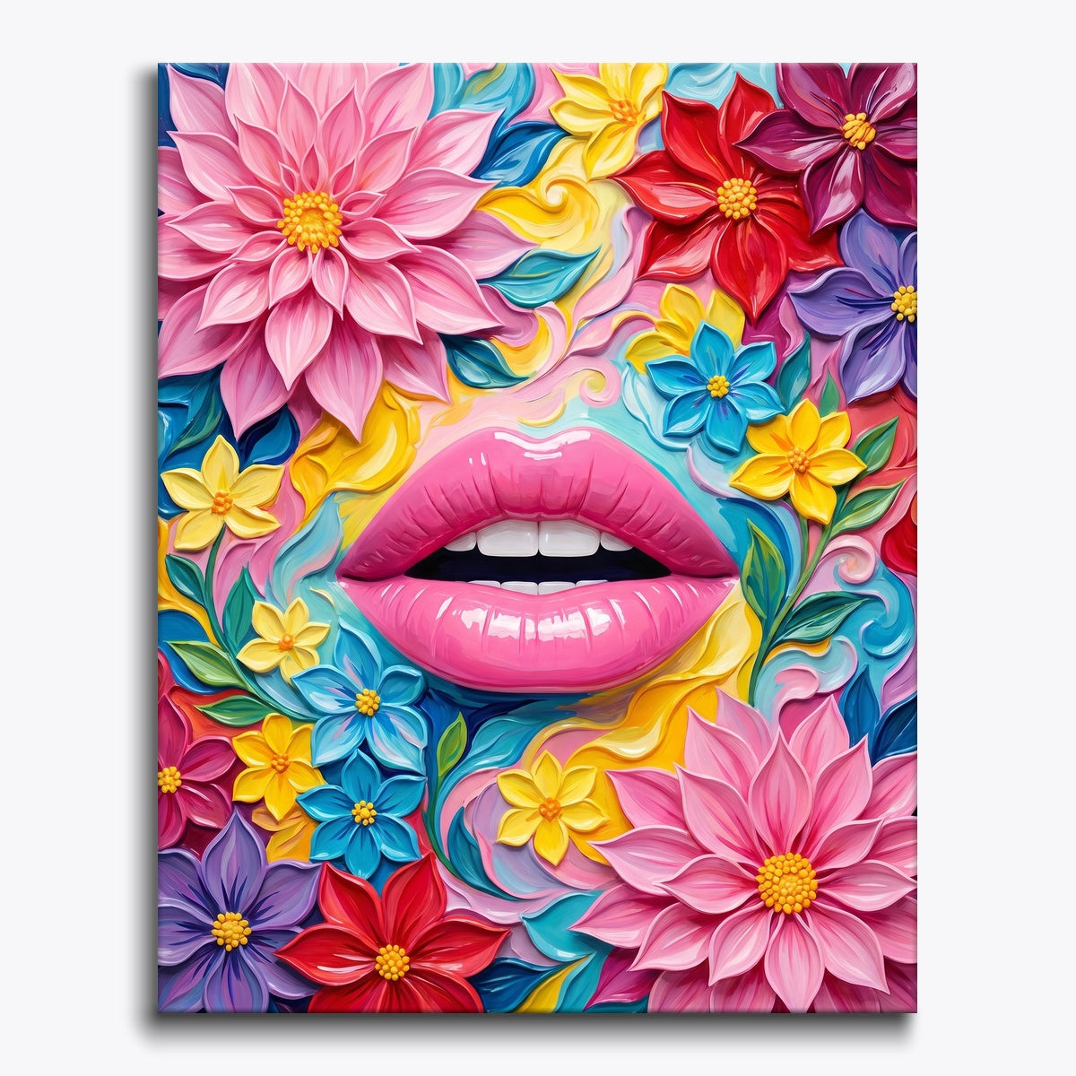 Floral Lips