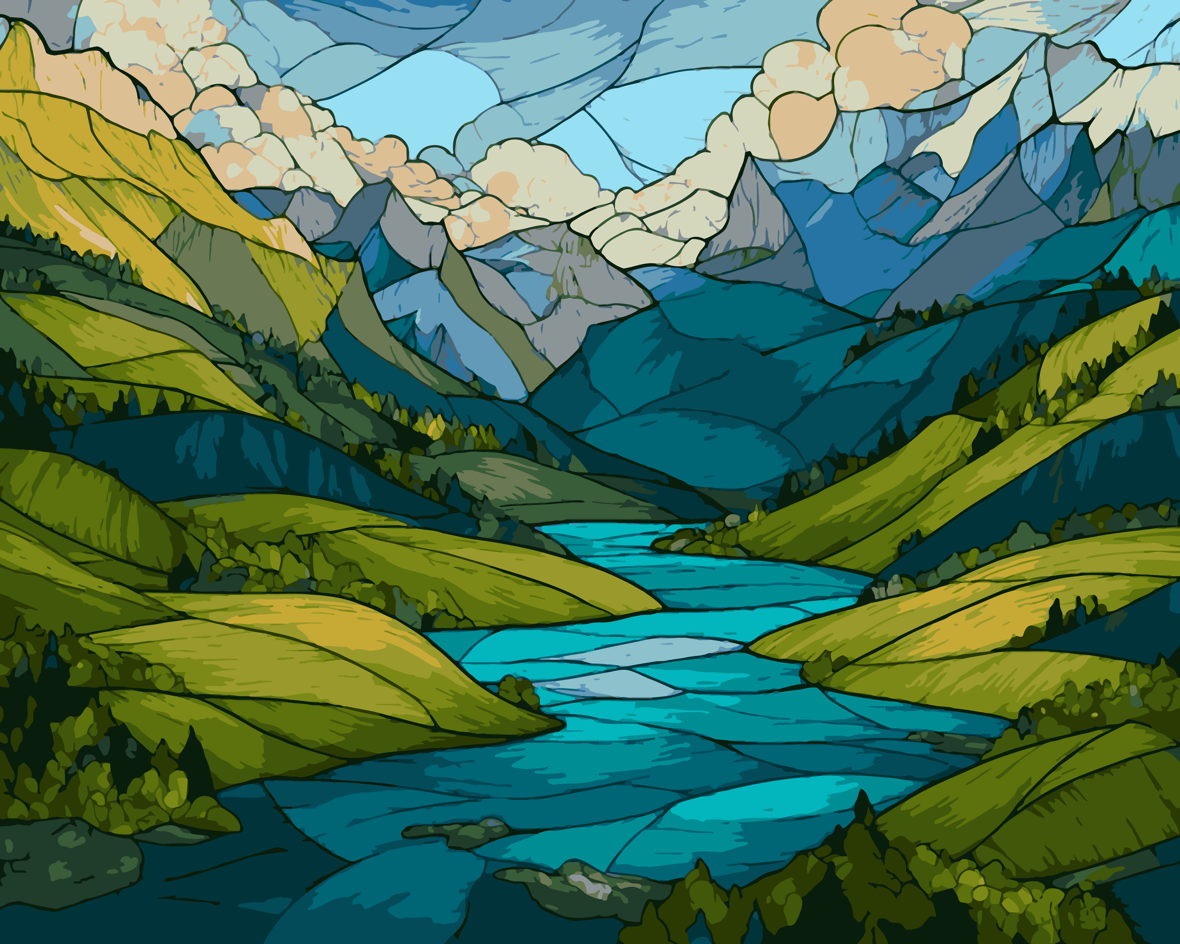 Geometric Valley