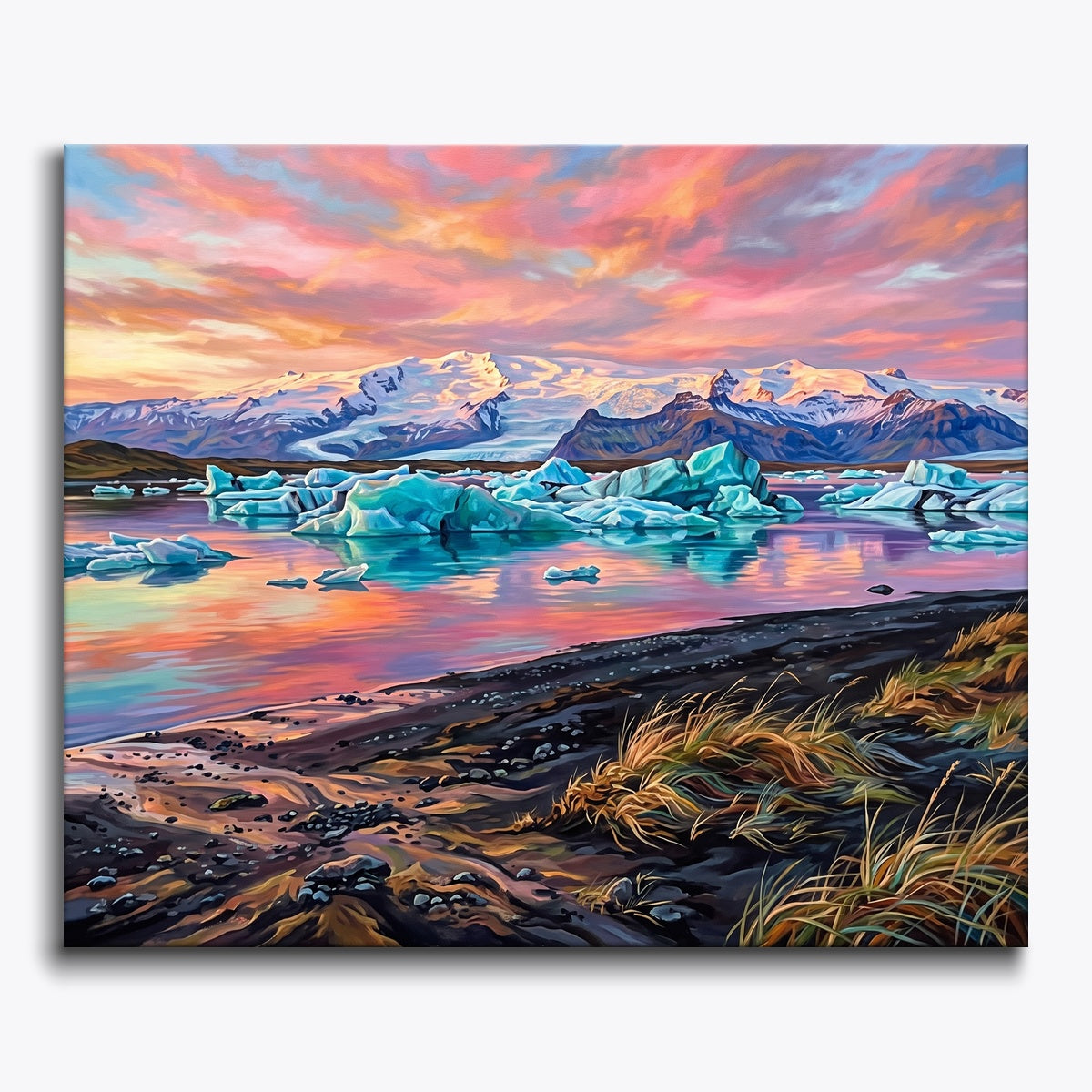 Arctic Mirror Glow