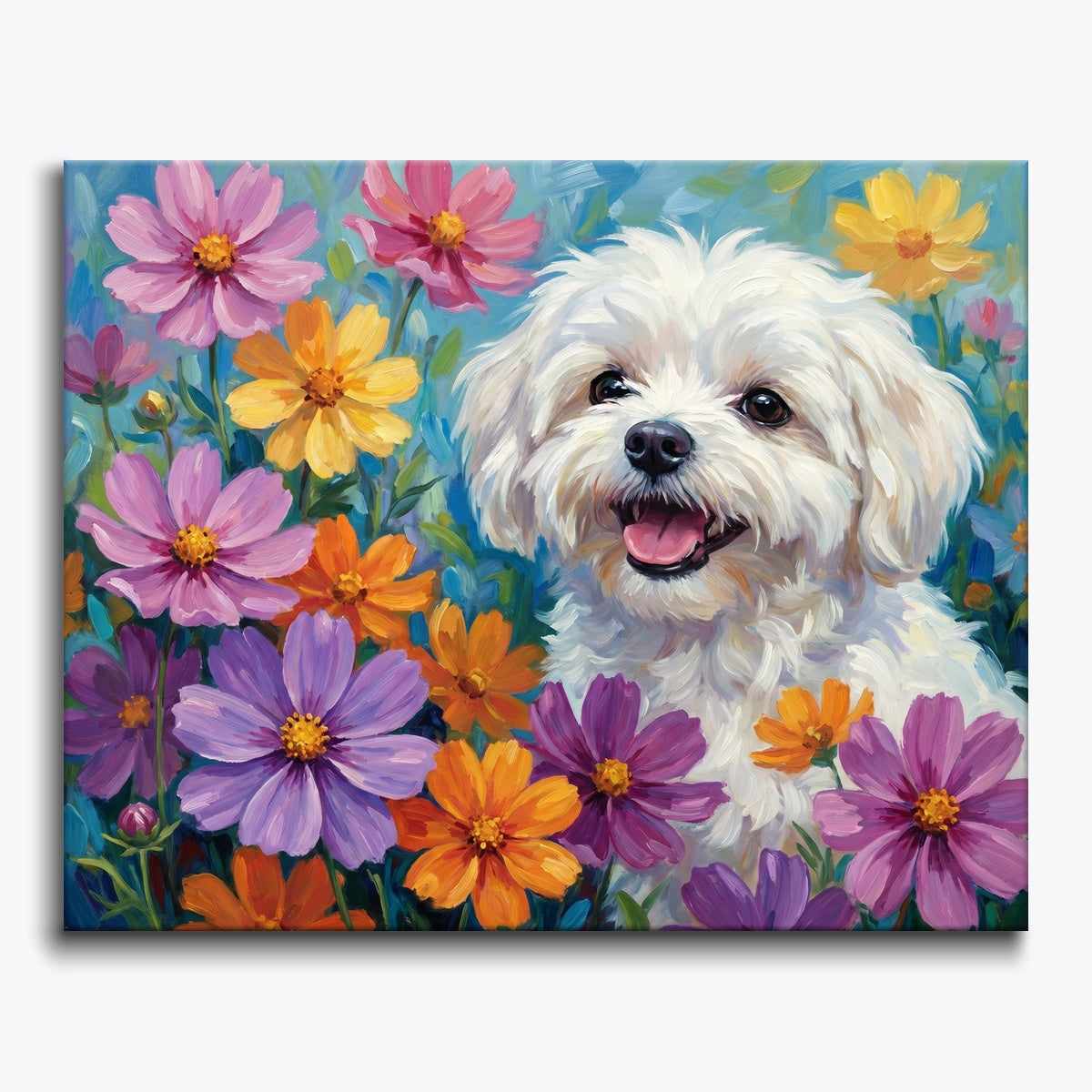 Happy Dog Flowers