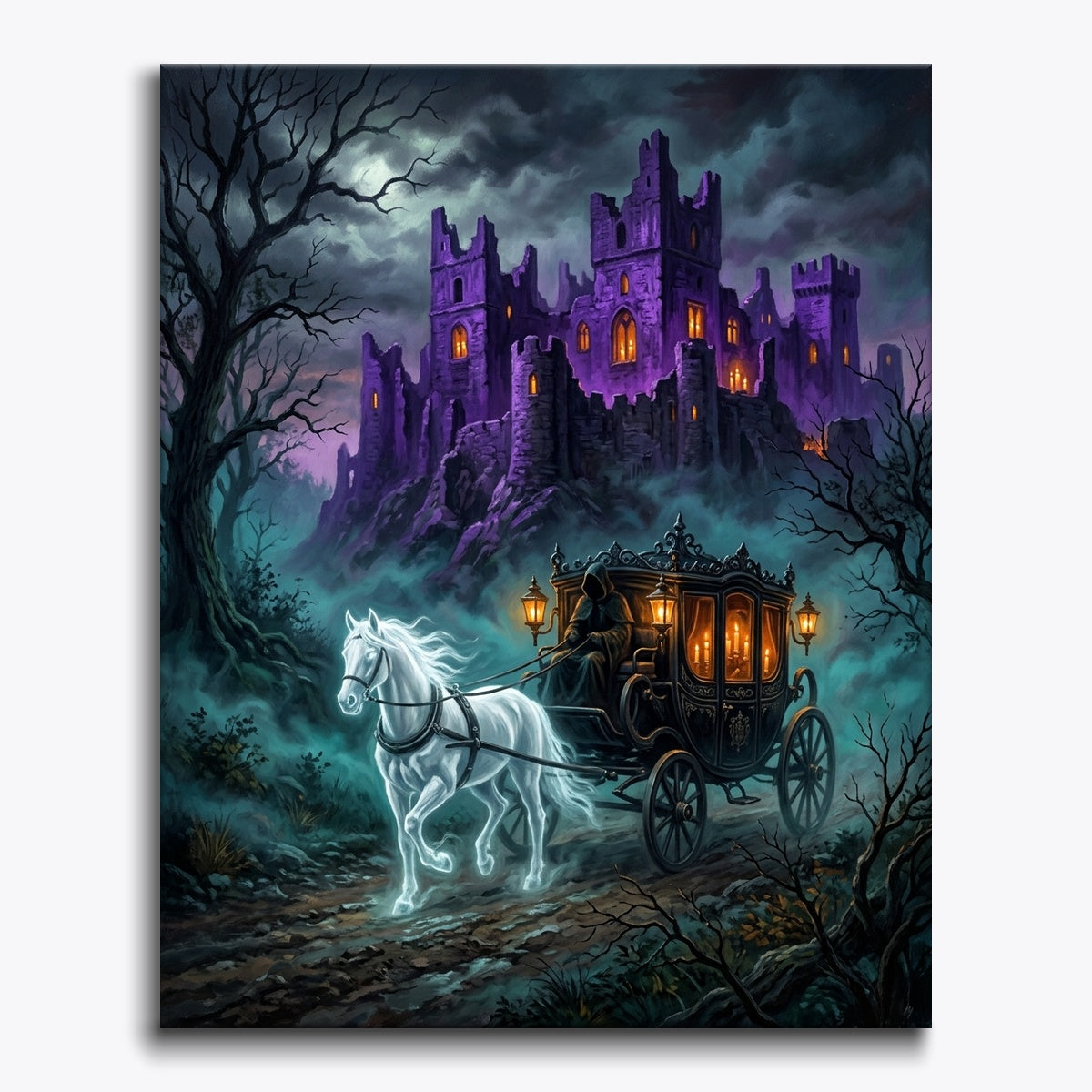 Ghostly Horse By Violet Castle