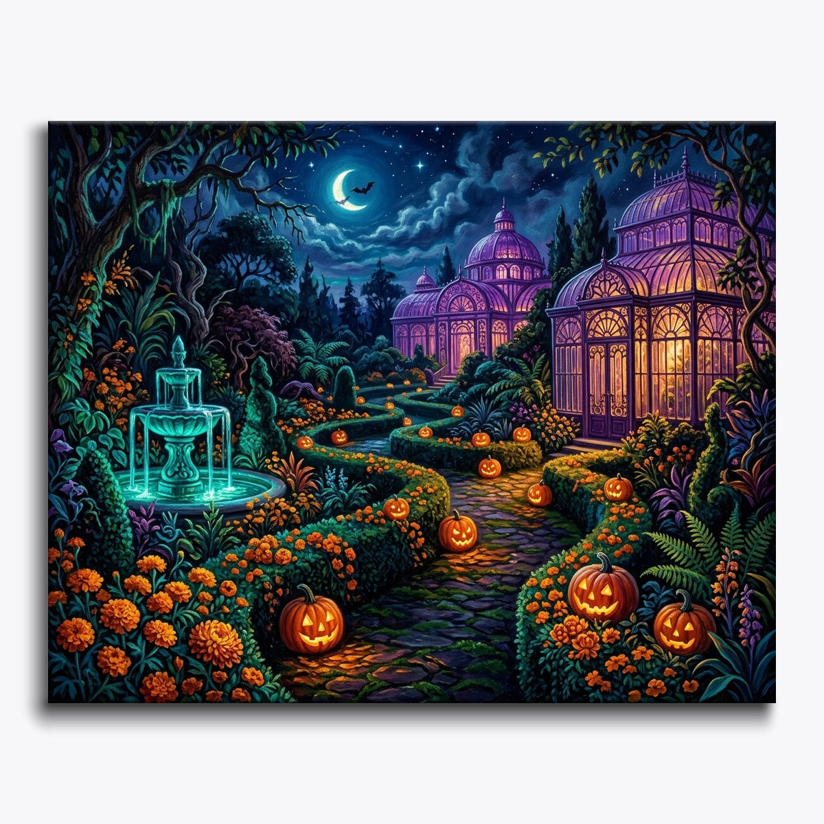 Moonlit Botanical Garden