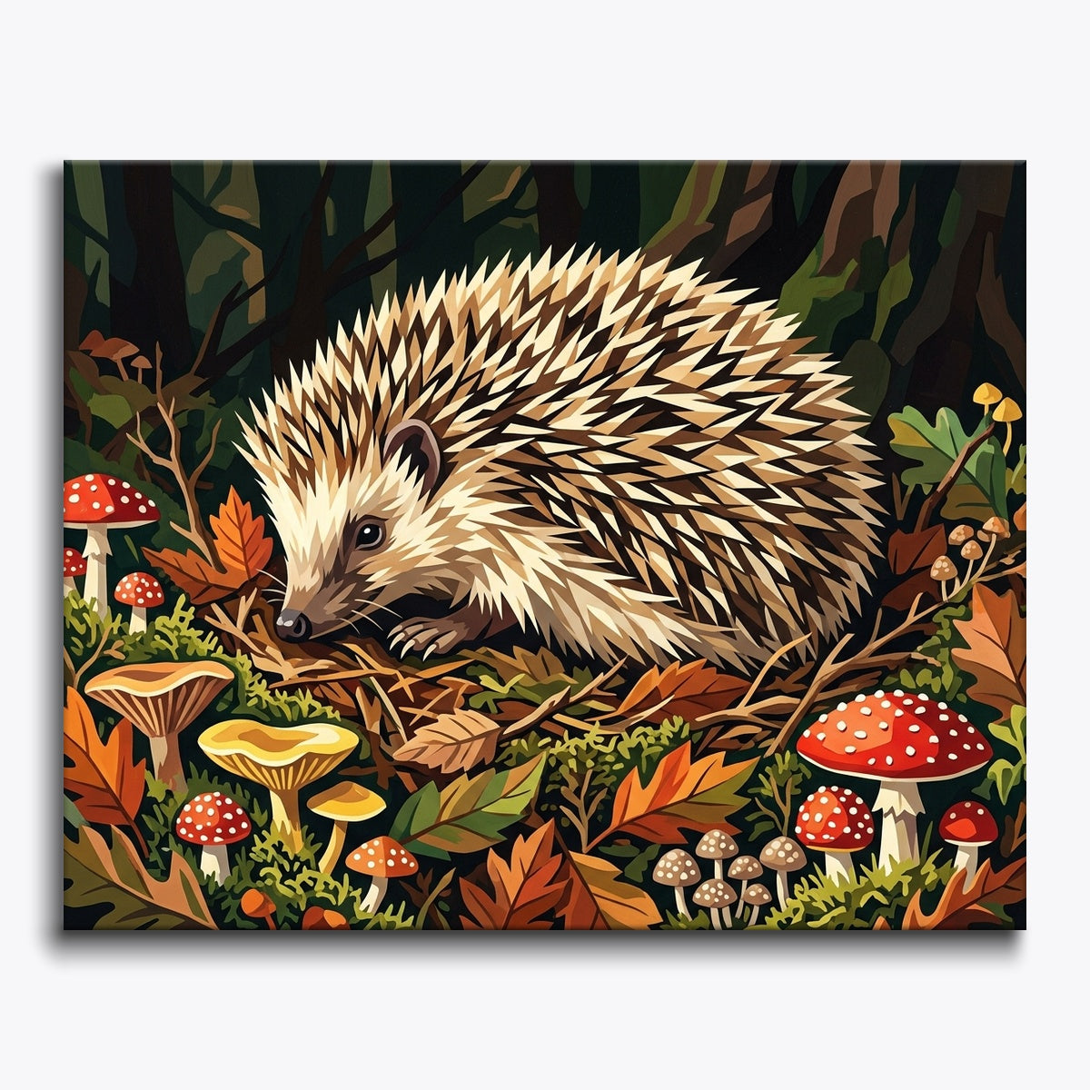 Hedgehog in Forest