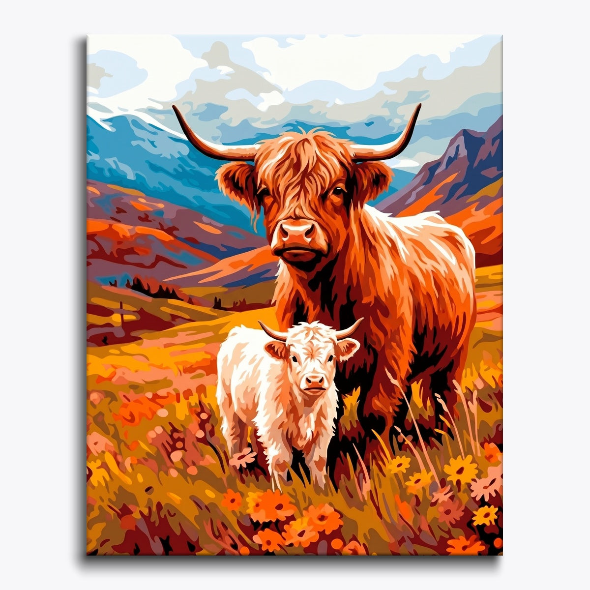 Highland Cattle Family
