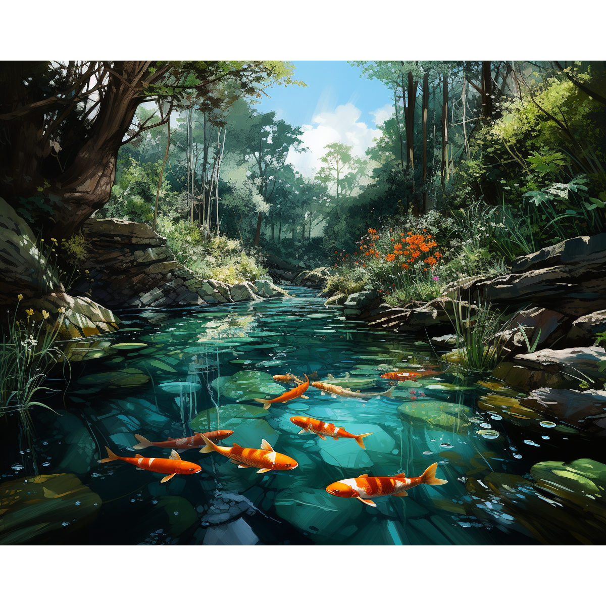 Giungla di Koi