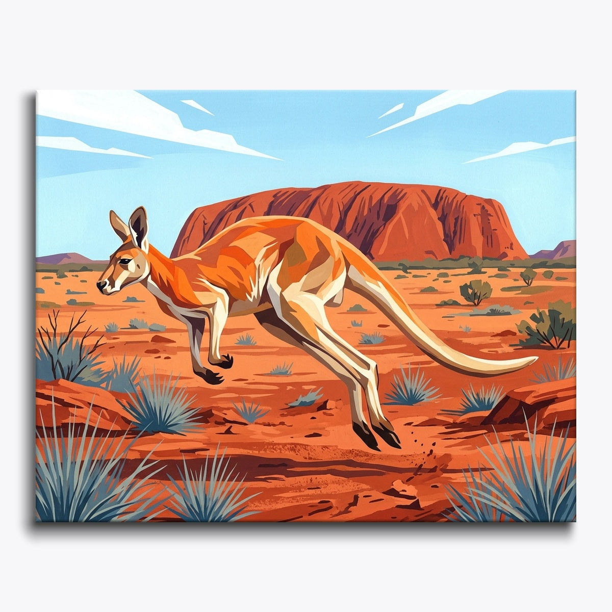 Leaping Kangaroo