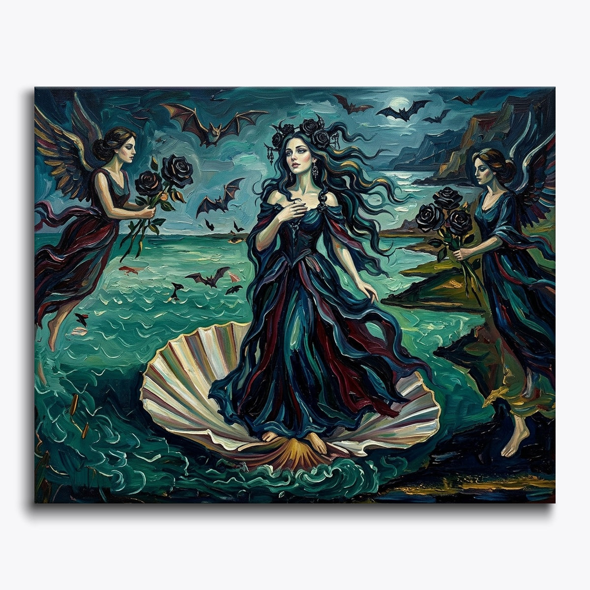 Moonlit Sea Witch