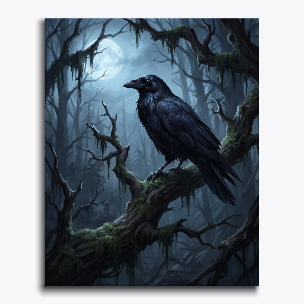 Mysterious Raven