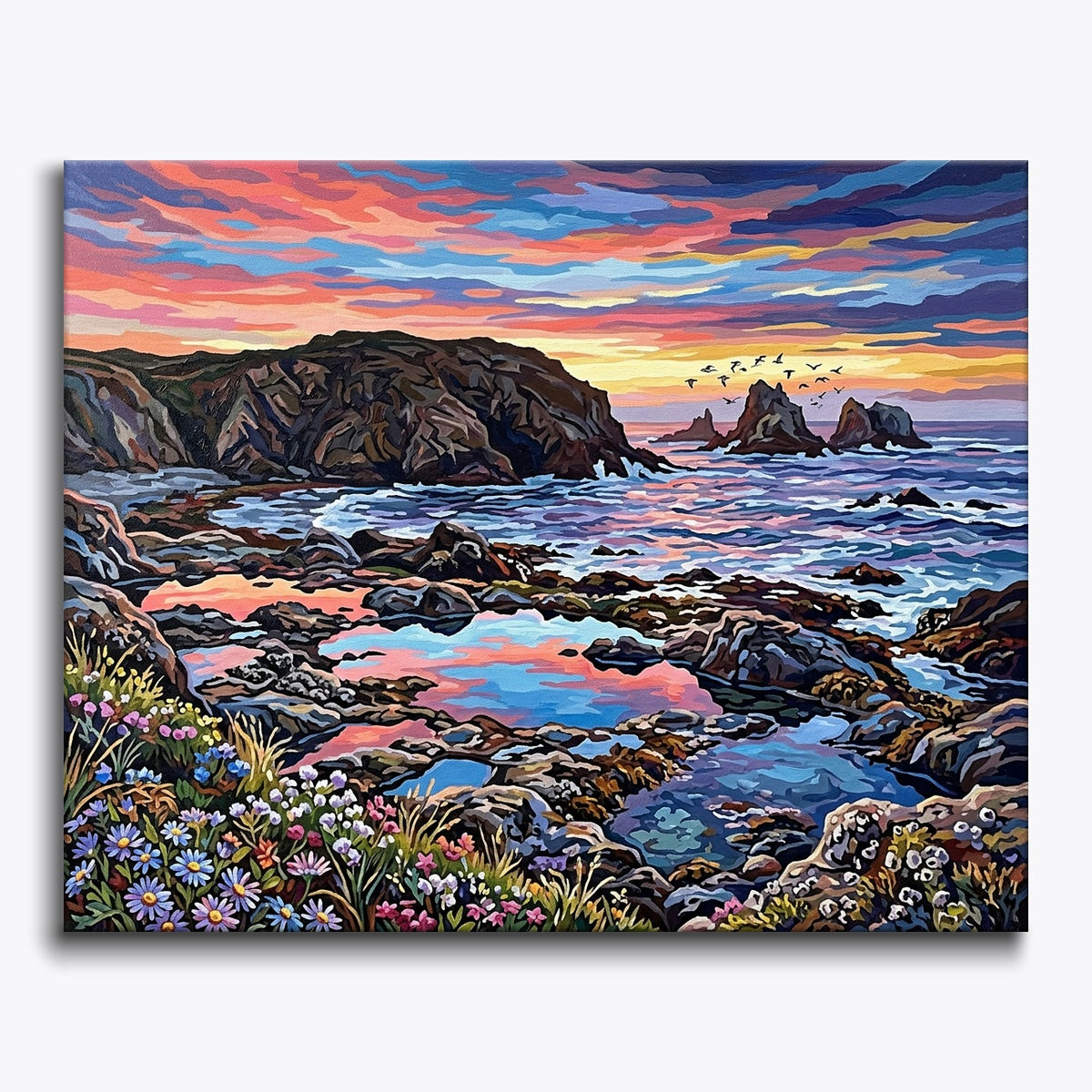 Pacific Sunset Headland