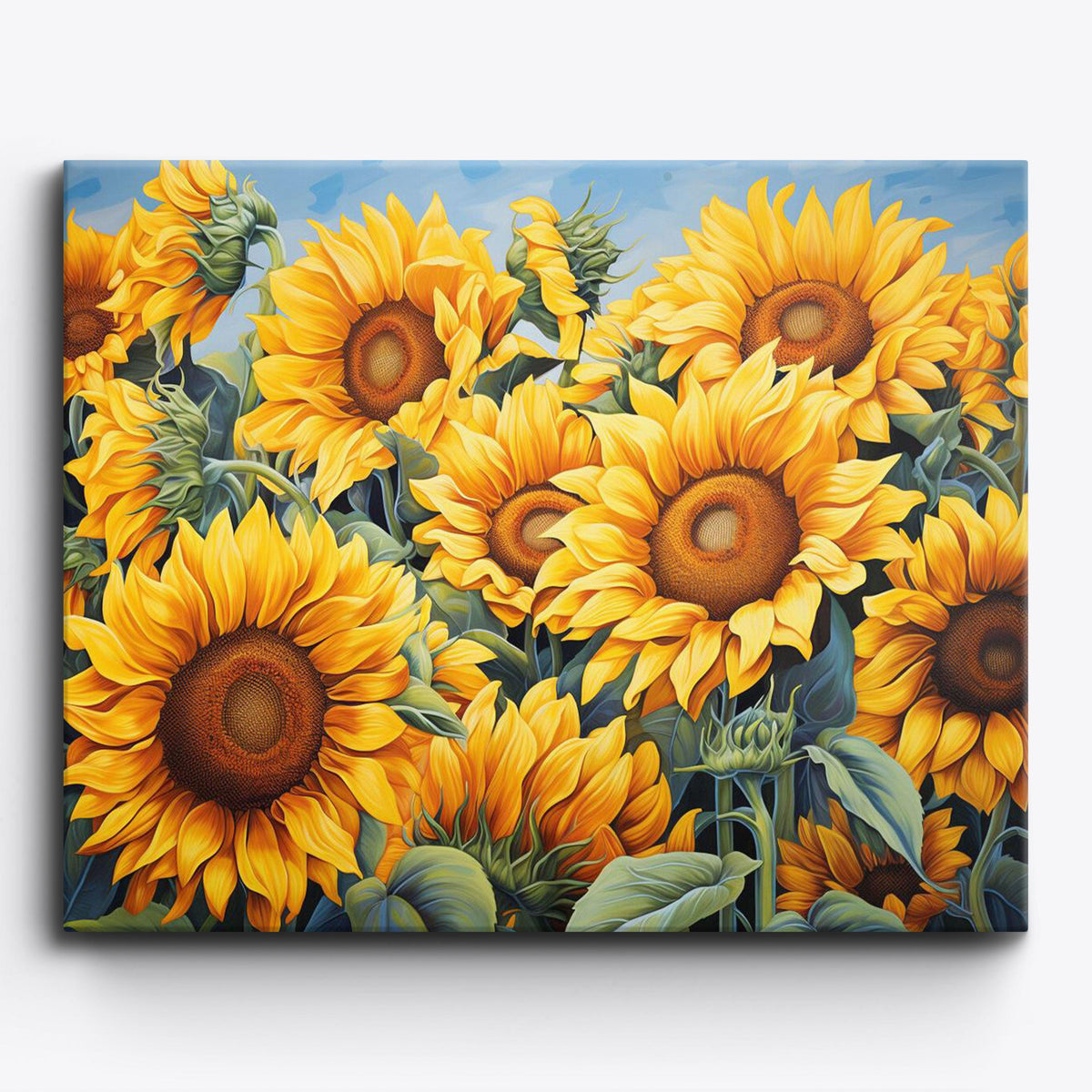 Sunflower Embrace