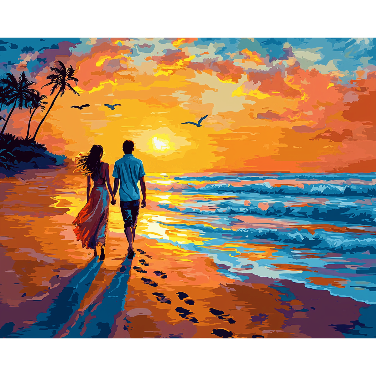 Sunset Embrace