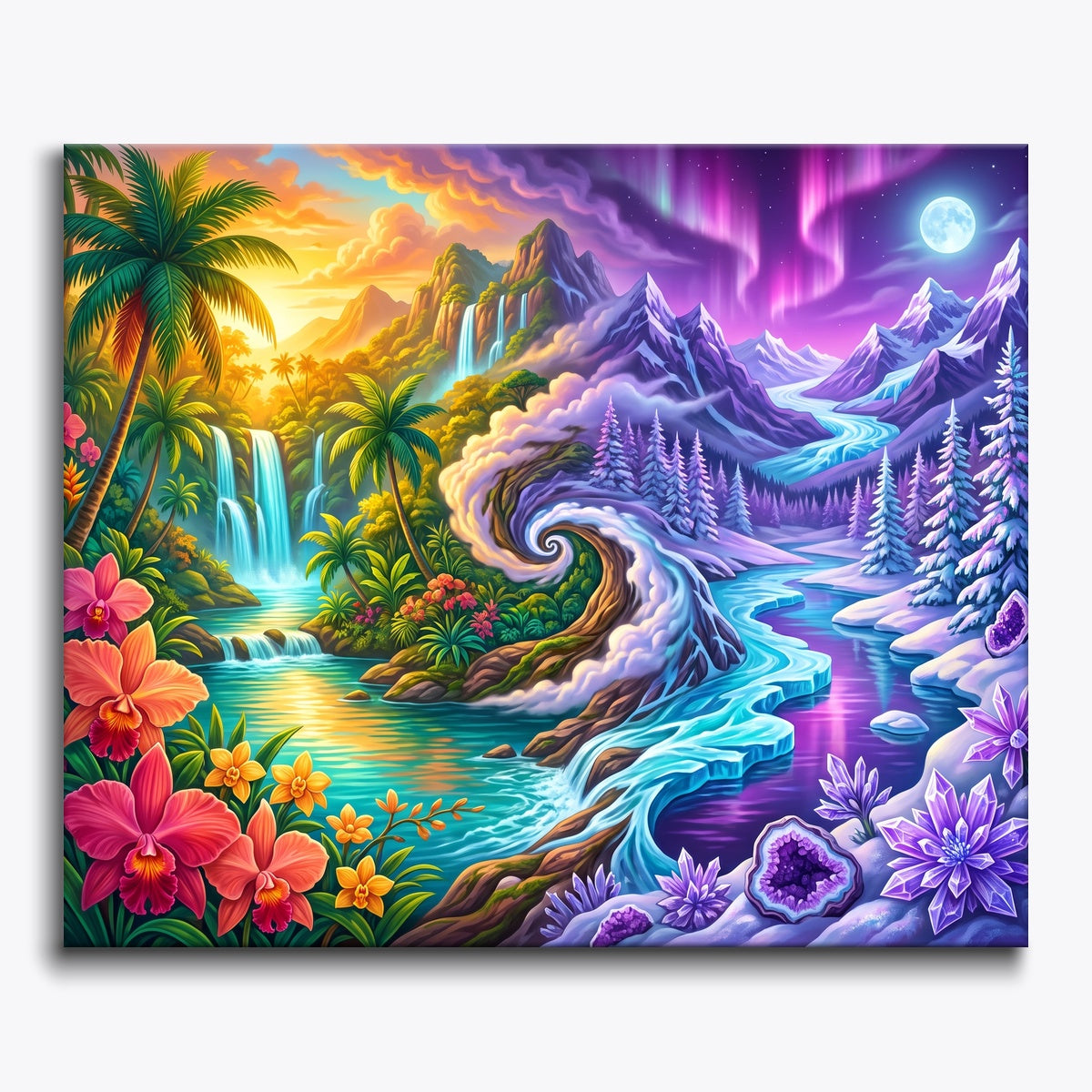 Tropic Glacier Mirage