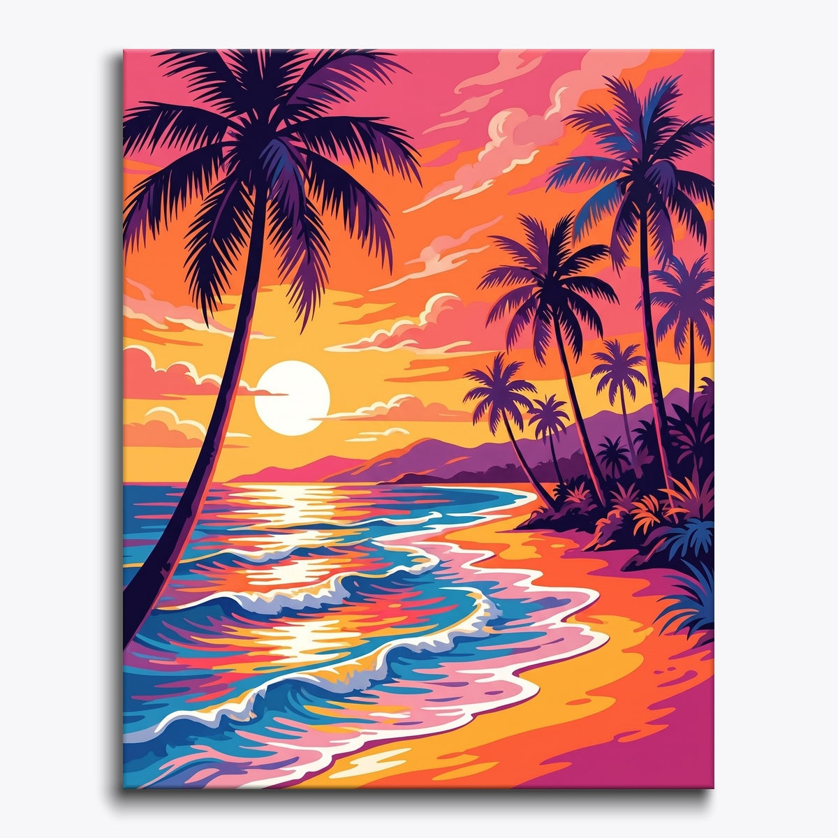 Tropical Sunset Beach