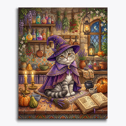 Kitchen Witch Cat