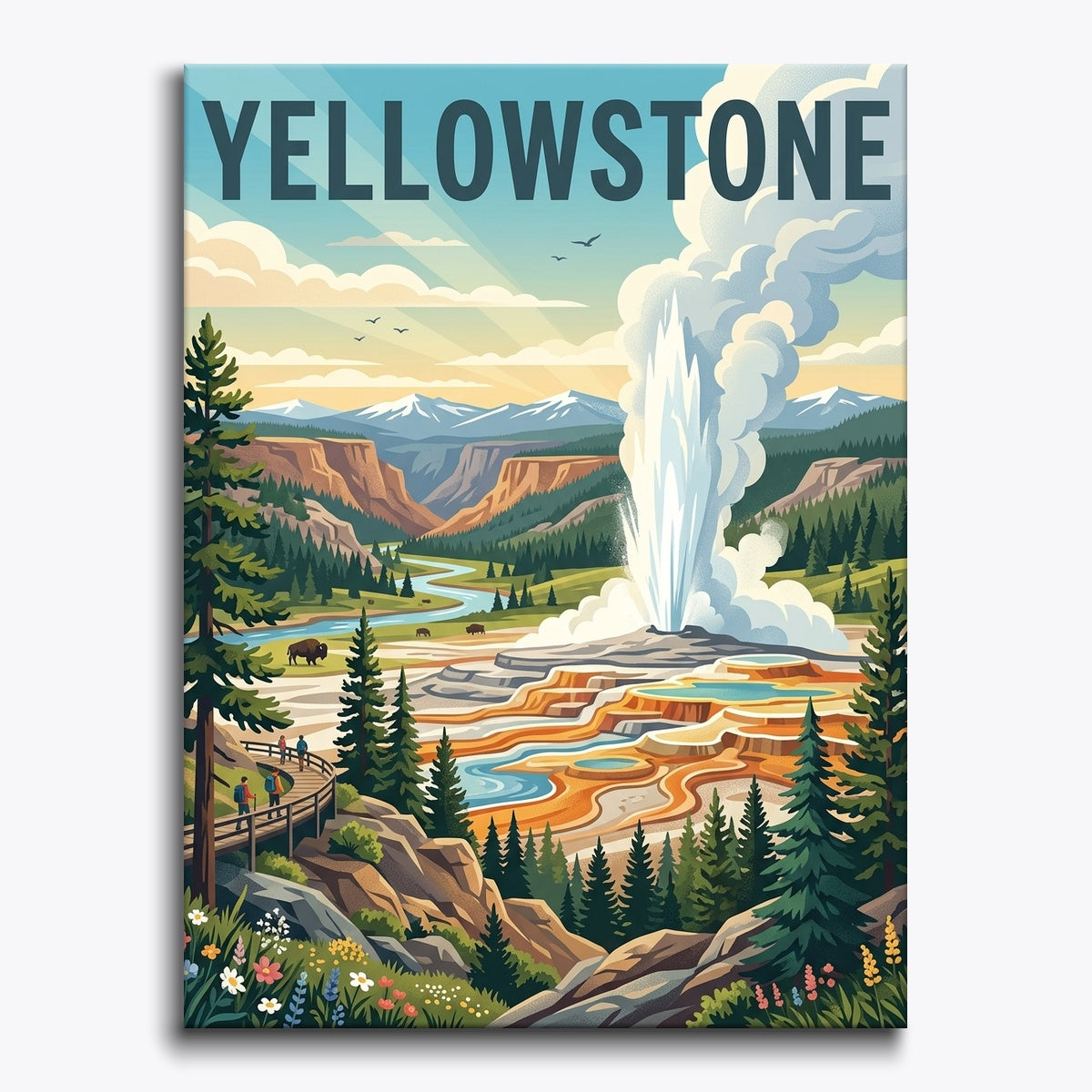 Yellowstone Geyser