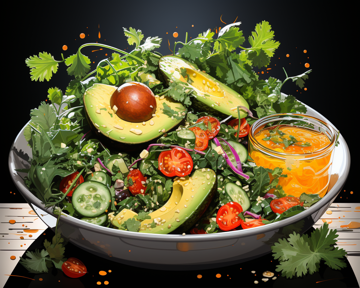 Ensalada de aguacate