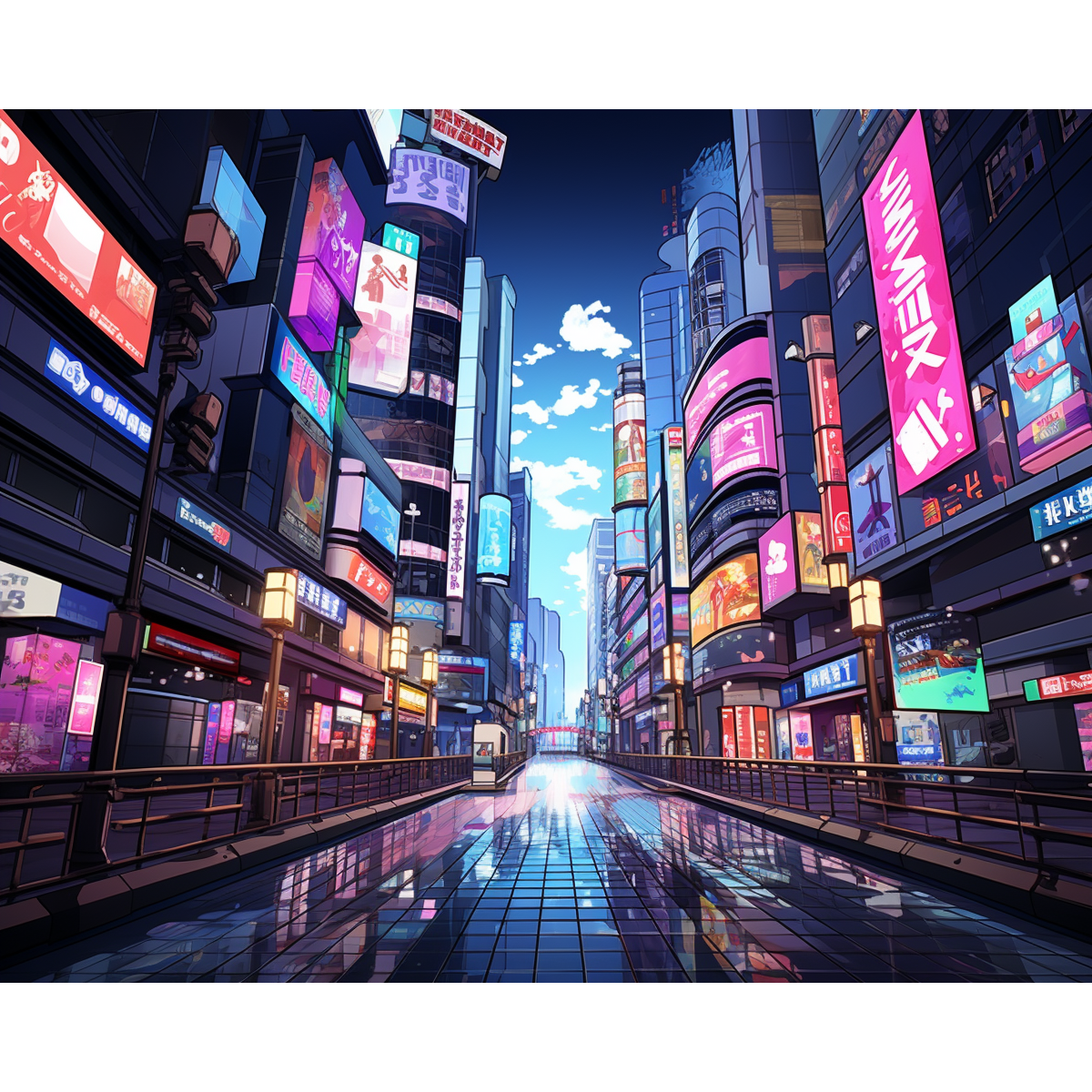 Strade Cyberpunk